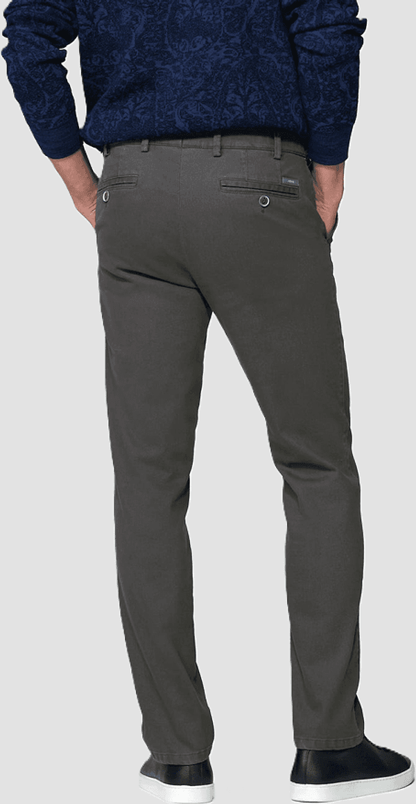 MEYER pantalone oslo da uomo antracite - 3