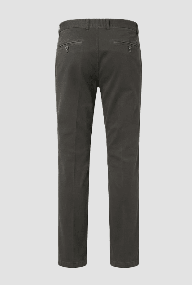 MEYER pantalone bonn uomo verde scuro - 2
