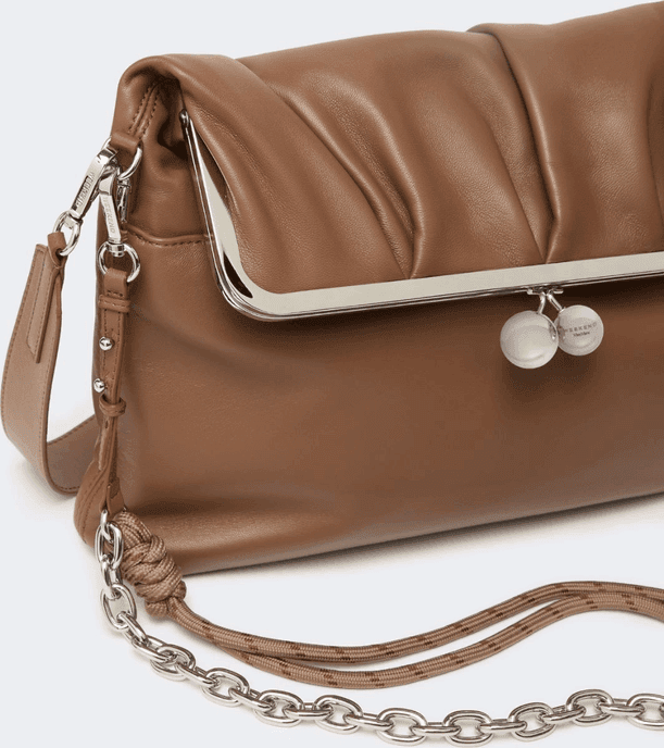 MAX MARA borsa pasticcino a busta donna cuoio - 3