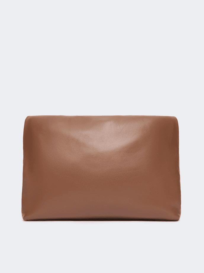 MAX MARA borsa pasticcino a busta donna cuoio - 4