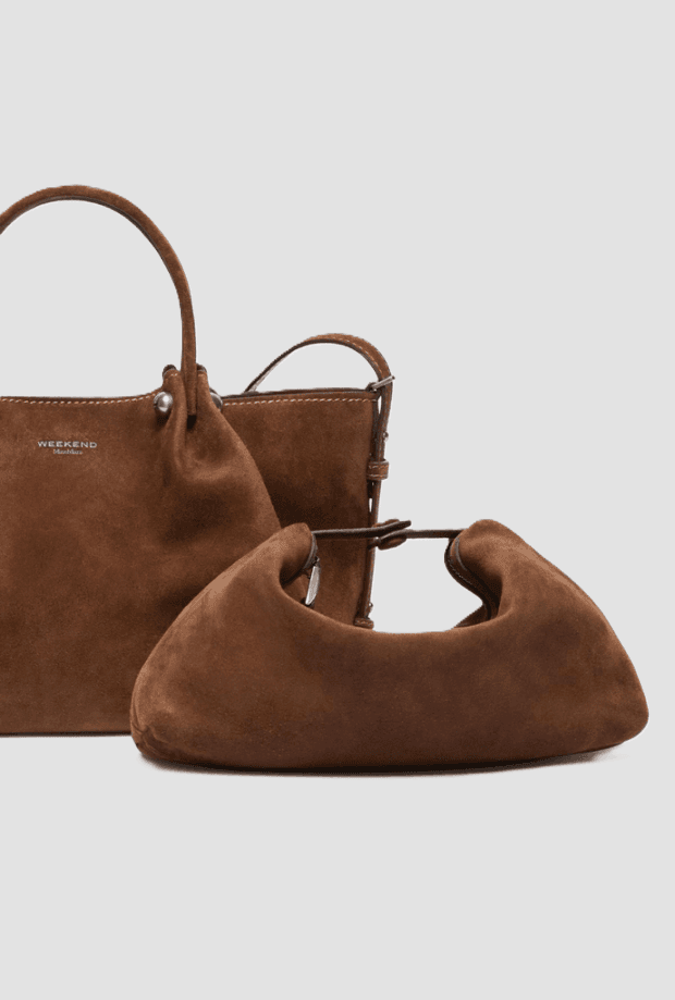 MAX MARA borsa tote bag donna cioccolato - 5