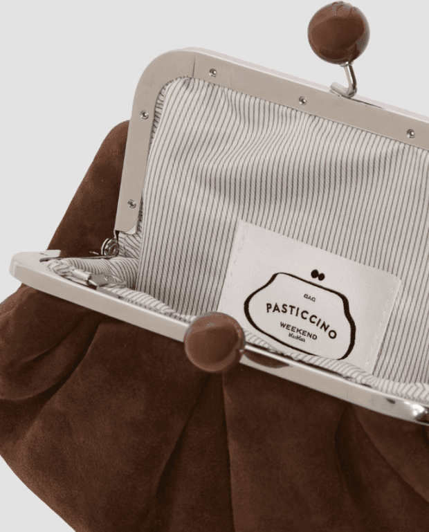 MAX MARA borsa pasticcino small donna cioccolato - 5
