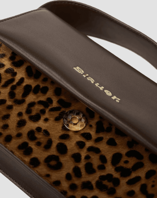 Blauer borsetta mignon donna leopardata - 3