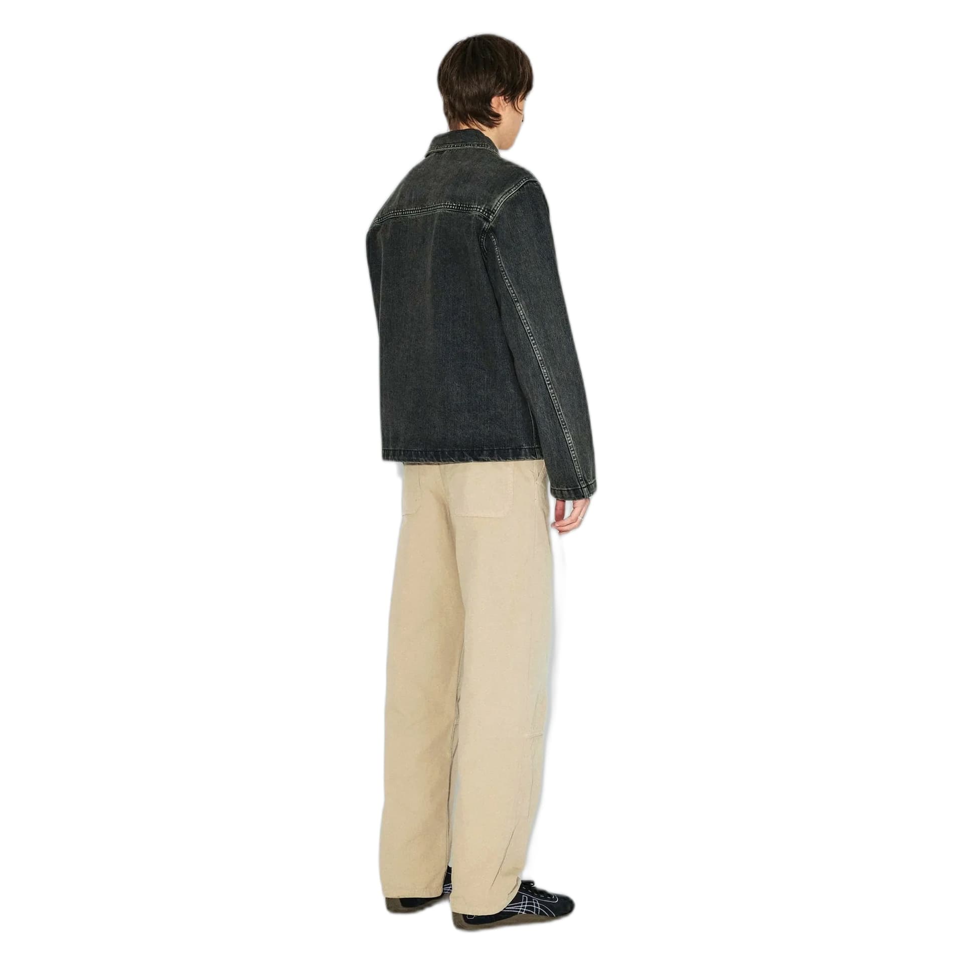 DRDENIM giacca dr denim evon worker jacket - aged black - 5
