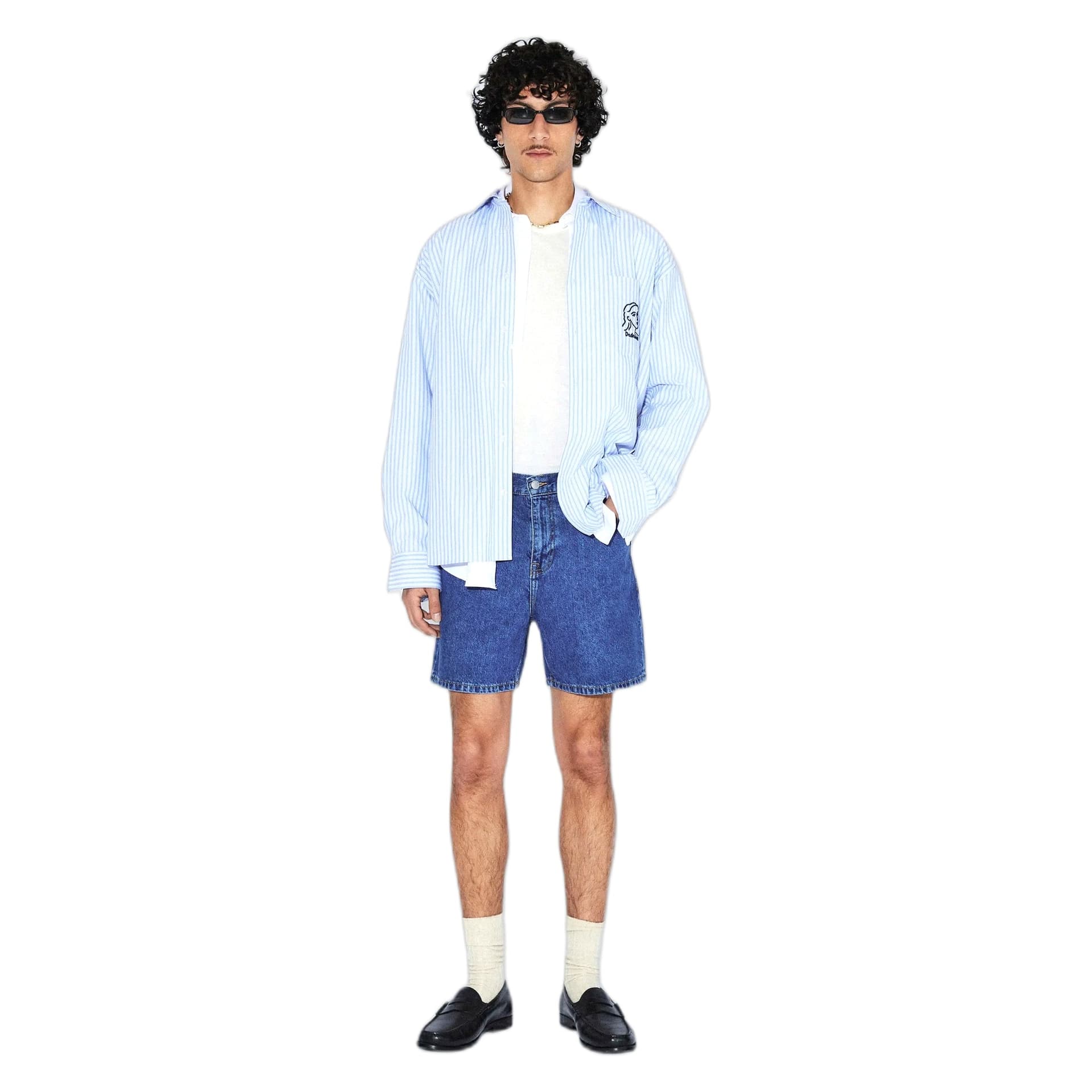DRDENIM bermuda dr denim roan shorts - haze mid retro - 6