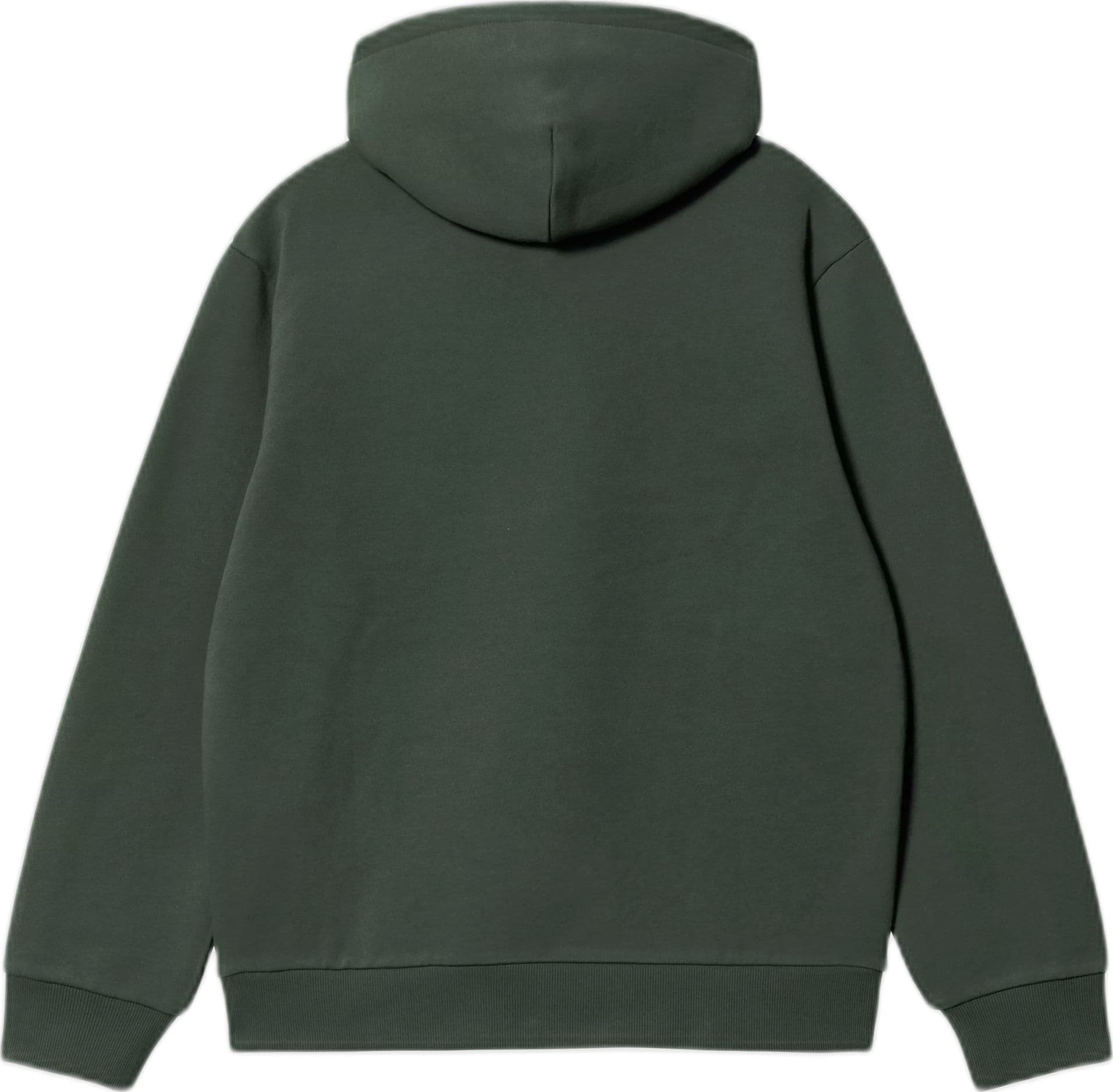 CARHARTT WIP felpa carhartt wip hooded carhartt sweatshirt - dark scarab / palisander - 5
