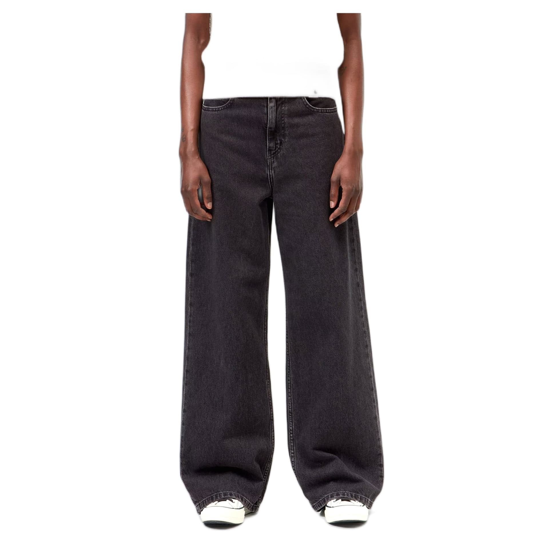 CARHARTT WIP jeans carhartt wip w' jane pant - black heavy stone wash - 6