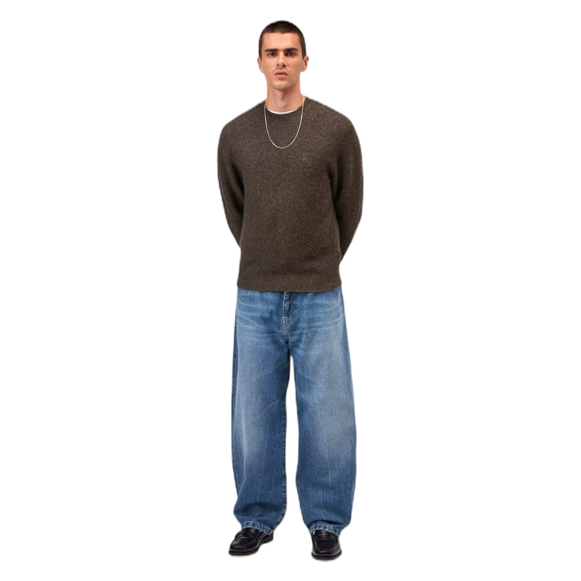 CARHARTT WIP jeans carhartt wip landon pant - blue marble used wash - 3