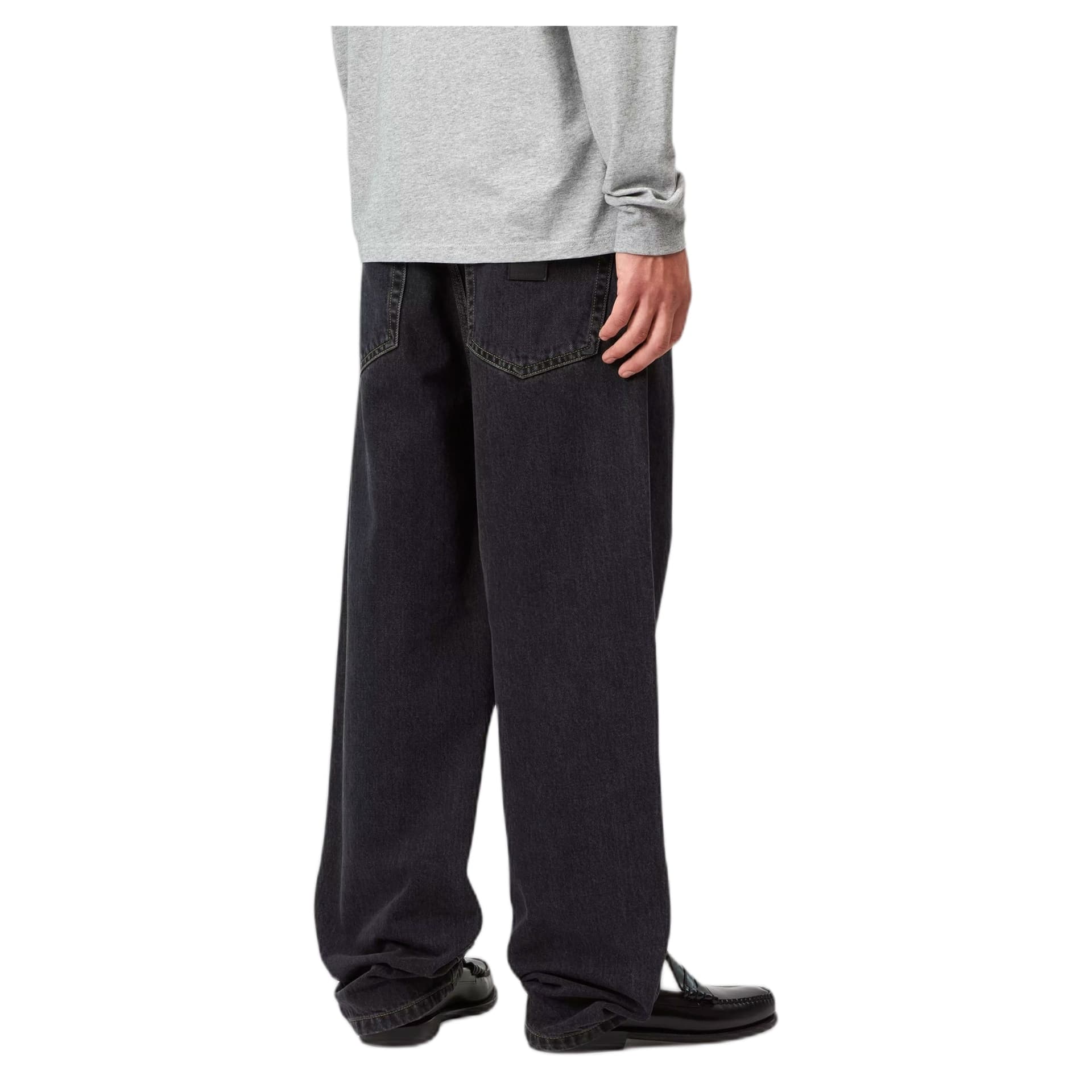 CARHARTT WIP jeans carhartt wip aaron pant - black stone wash - 5