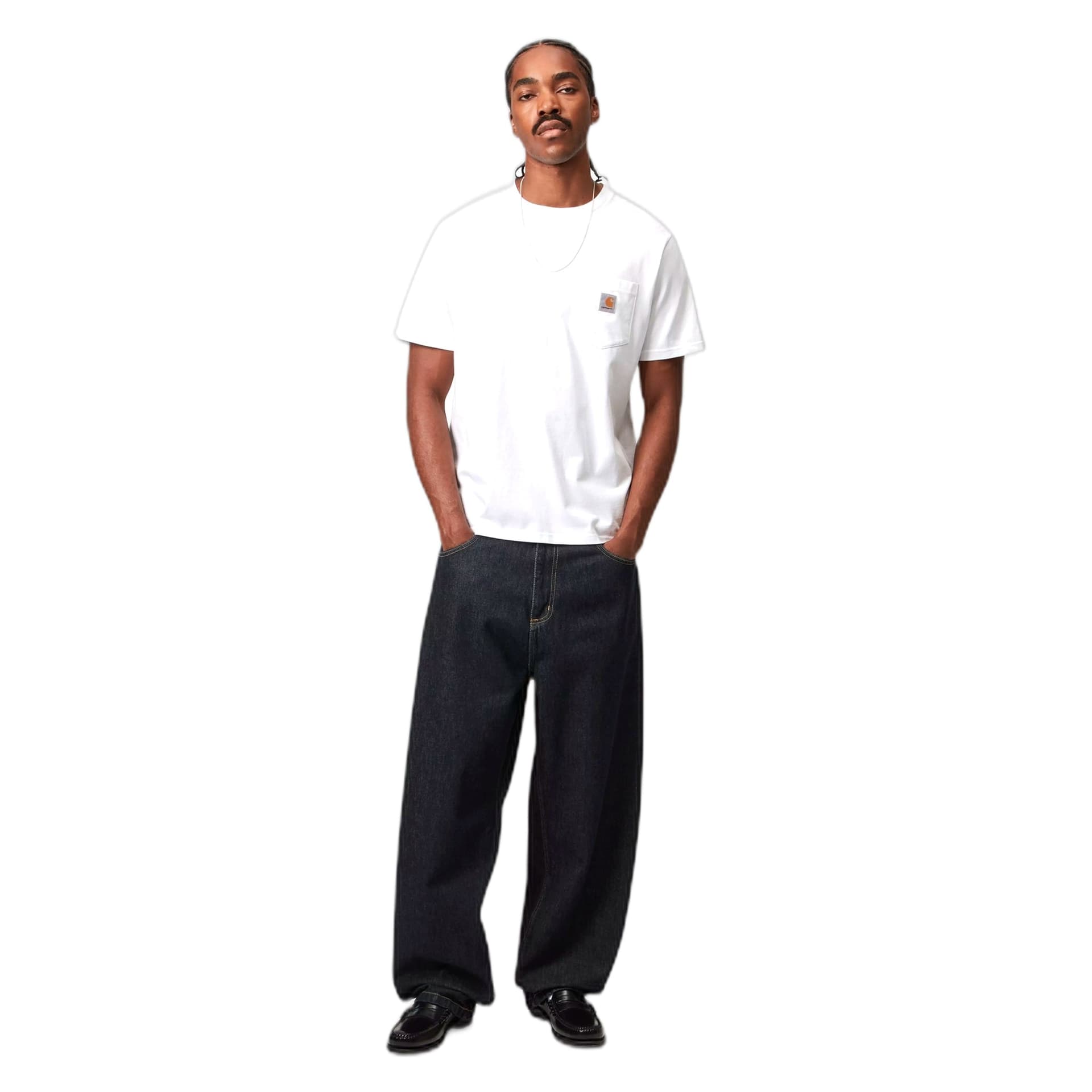 CARHARTT WIP jeans carhartt wip brandon pant - blue rinsed - 3