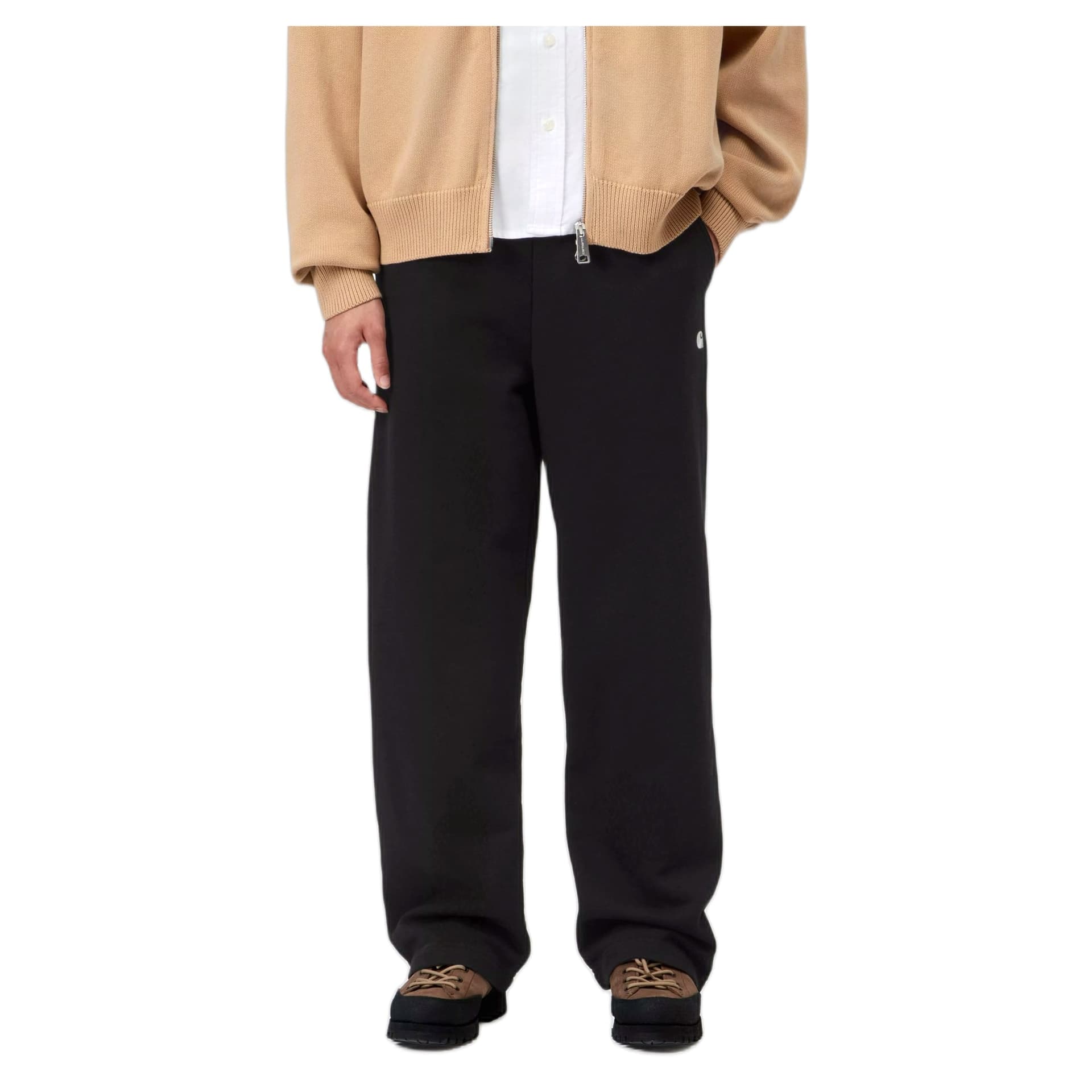 CARHARTT WIP pantaloni carhartt wip w' cassie sweat pant - black/silver - 6
