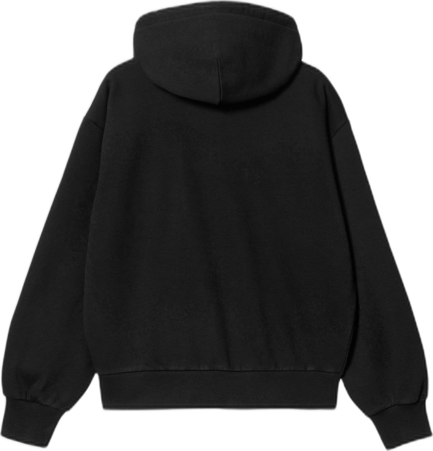 CARHARTT WIP felpa carhartt wip w' hooded casey jacket - black / silver - 6