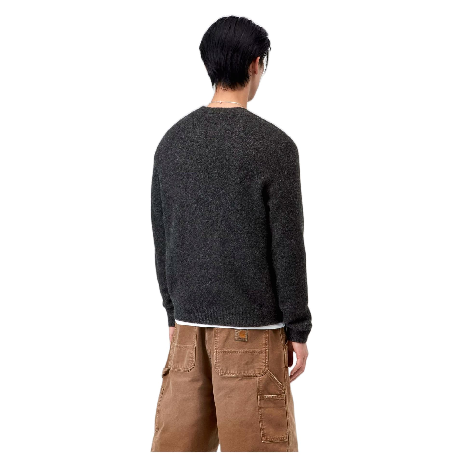 CARHARTT WIP maglione carhartt wip curtis sweater - tangled black - 3