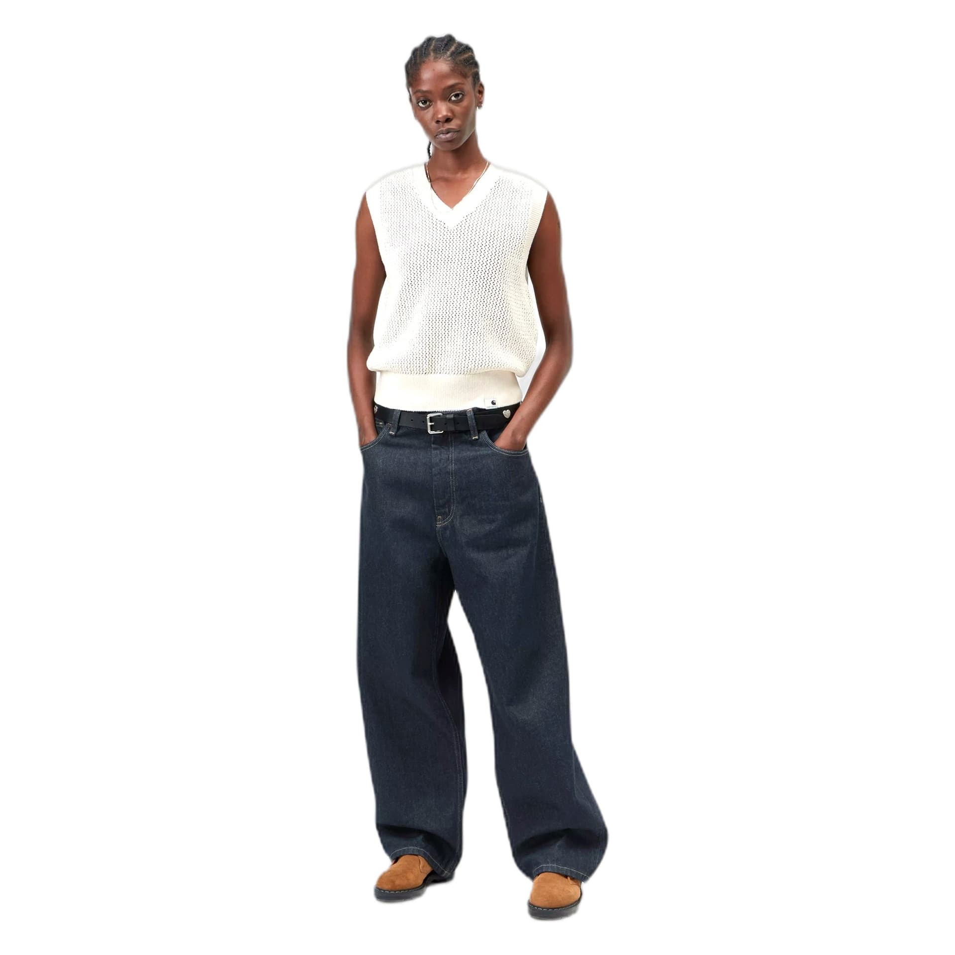CARHARTT WIP jeans carhartt wip w' brandon pant - blue rinsed - 3