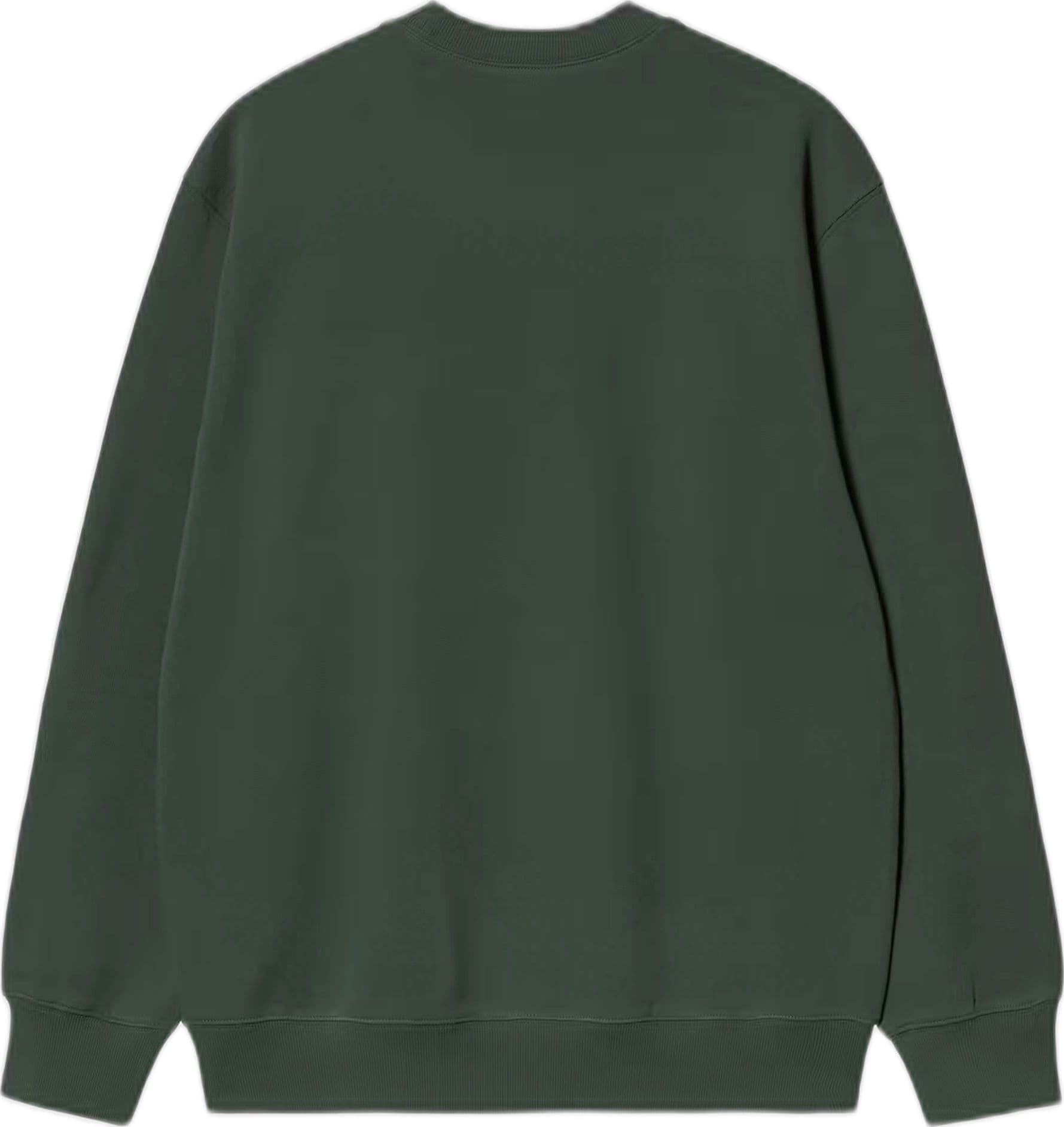 CARHARTT WIP felpa carhartt wip carhartt sweat - dark scarab / palisander - 5