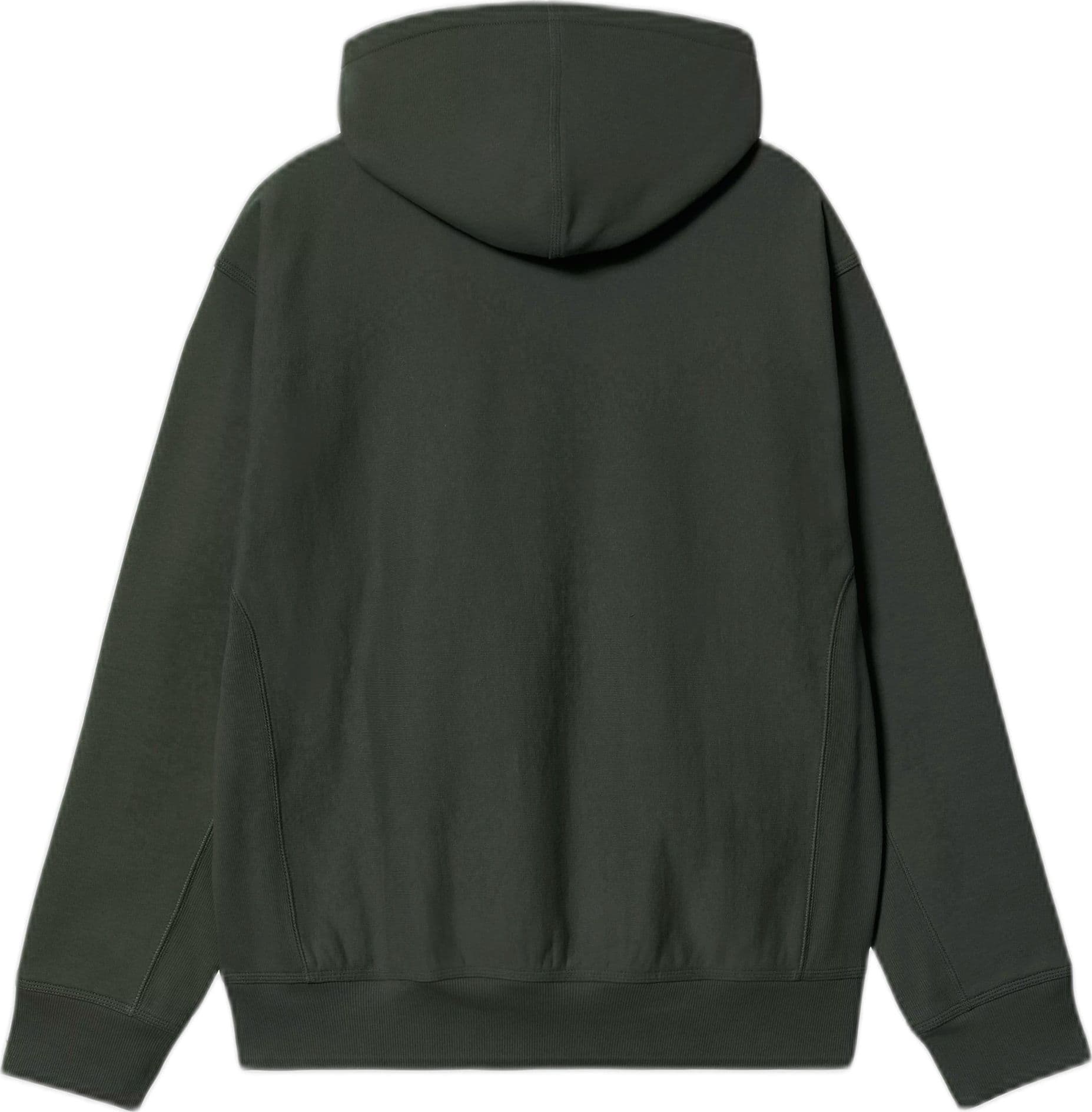 CARHARTT WIP felpa carhartt wip hooded american script sweatshirt - raven - 5