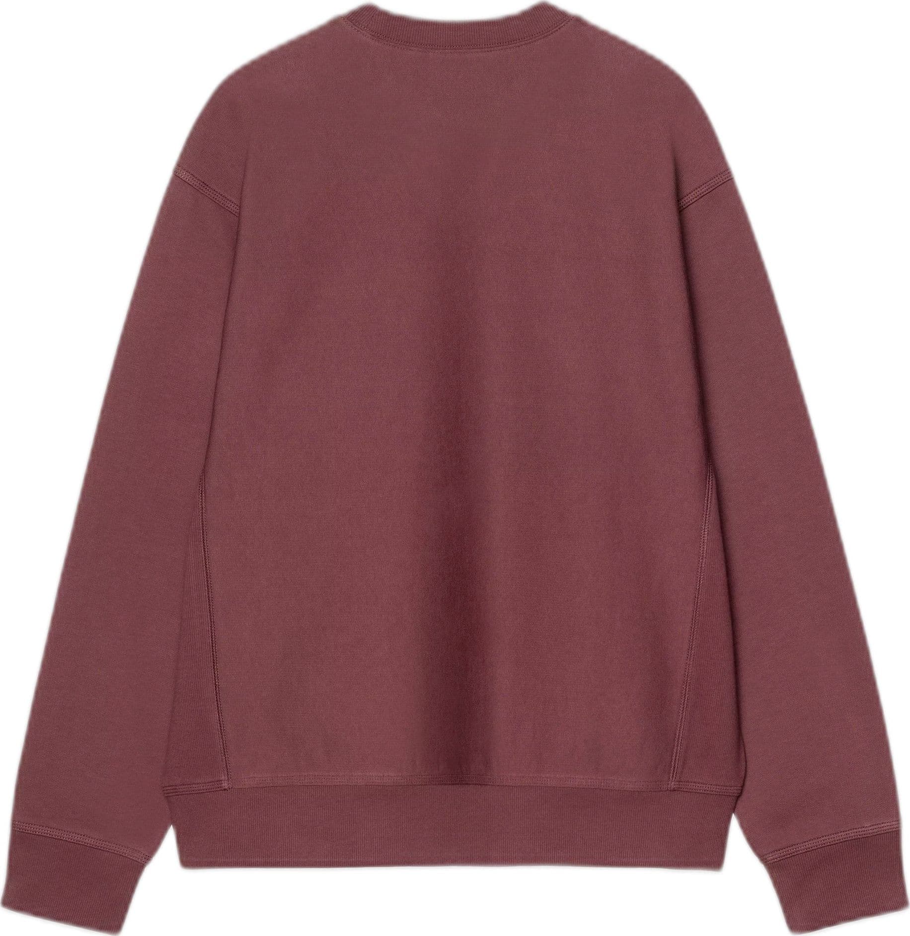 CARHARTT WIP felpa carhartt wip american script sweatshirt - amarone - 5