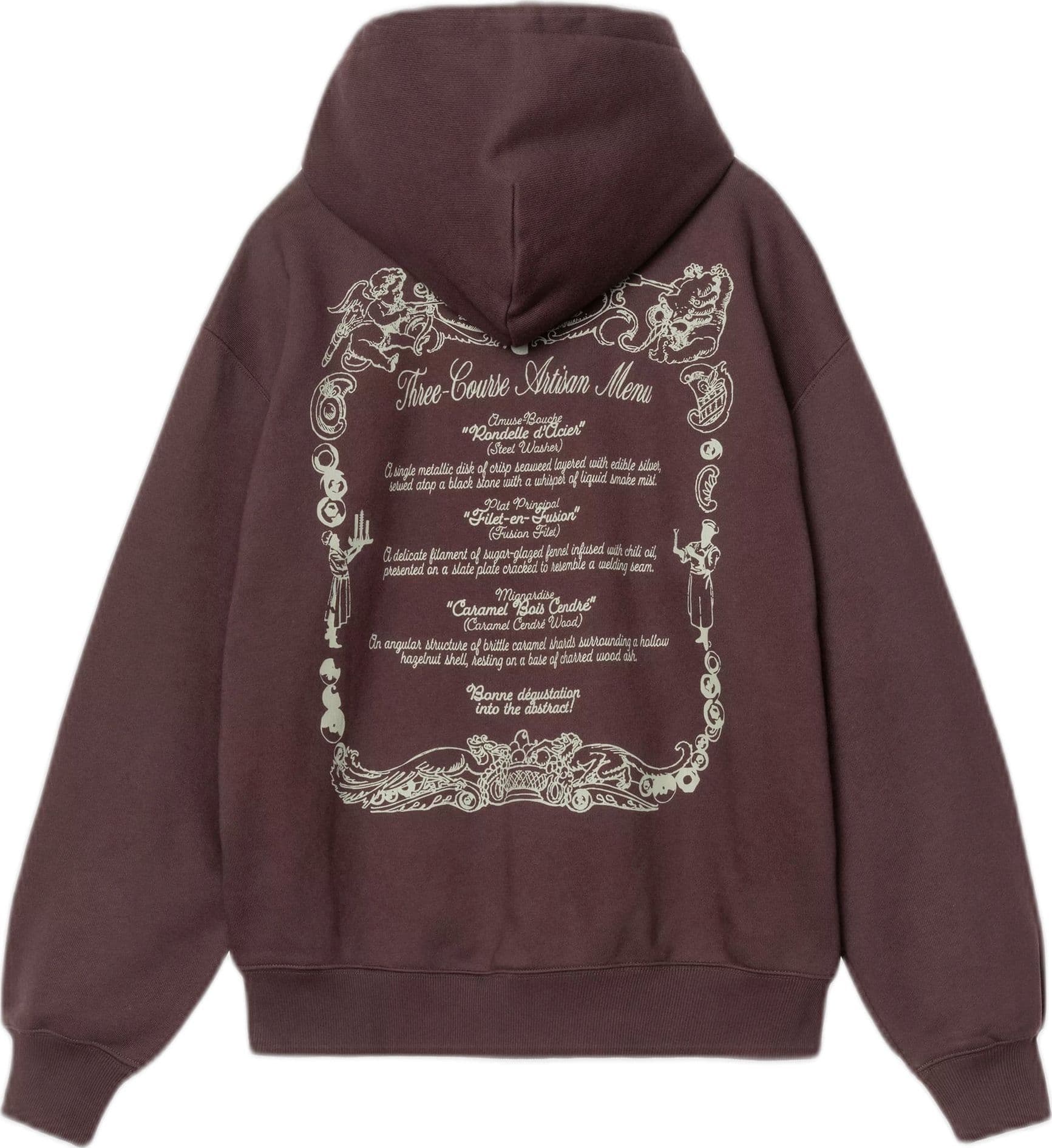 CARHARTT WIP felpa carhartt wip hooded chez wip jacket - palisander / grey - 2