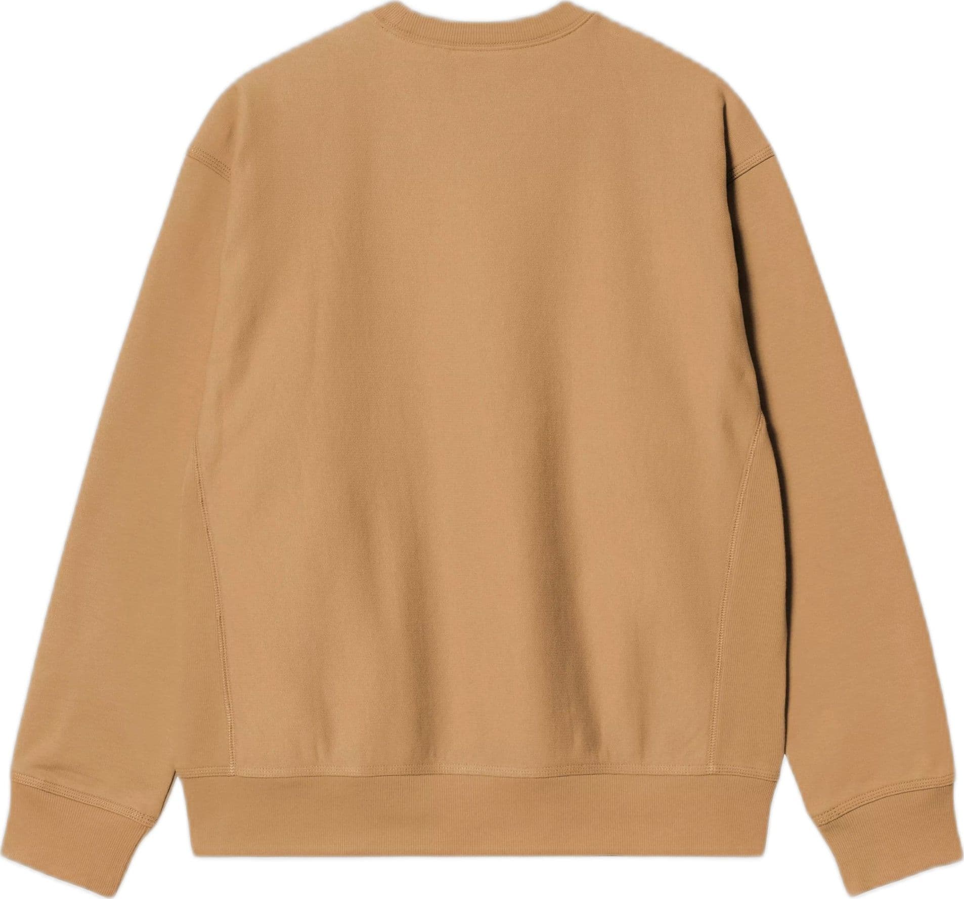 CARHARTT WIP felpa carhartt wip american script sweatshirt - wip dusty h brown - 4