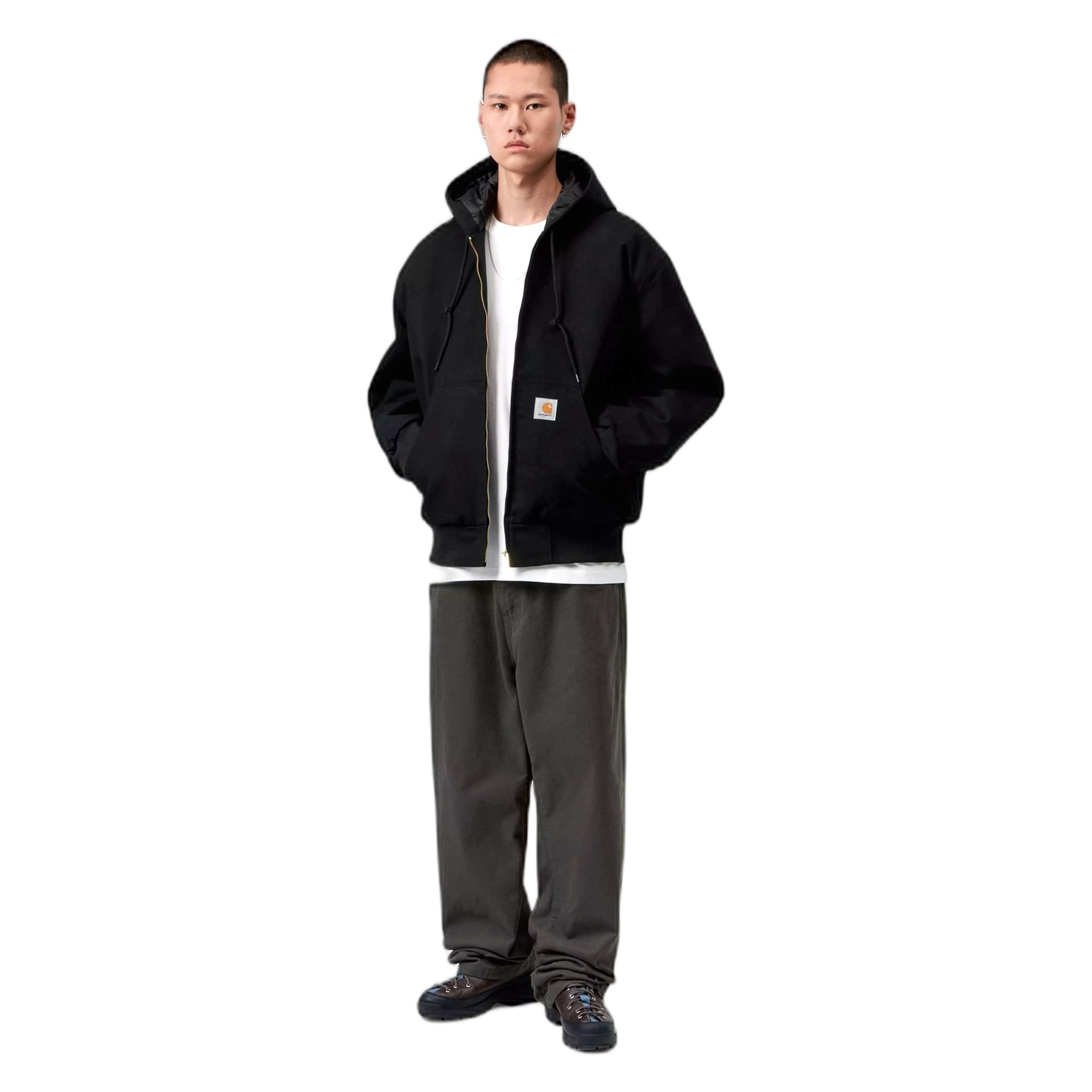 CARHARTT WIP giacca carhartt wip og active jacket - black rigid - 2