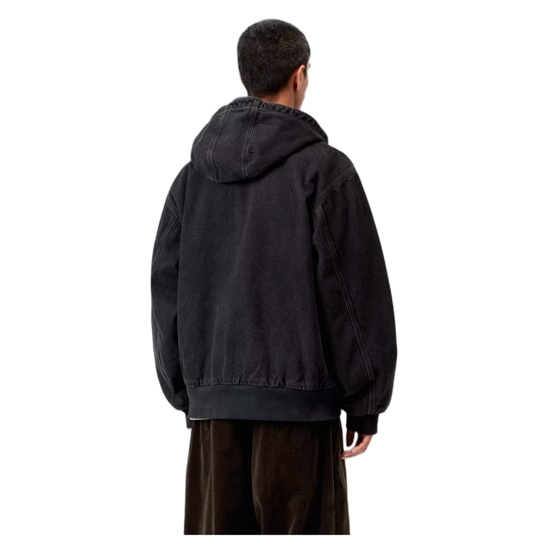CARHARTT WIP giacca carhartt wip og active jacket - black stone washed - 4