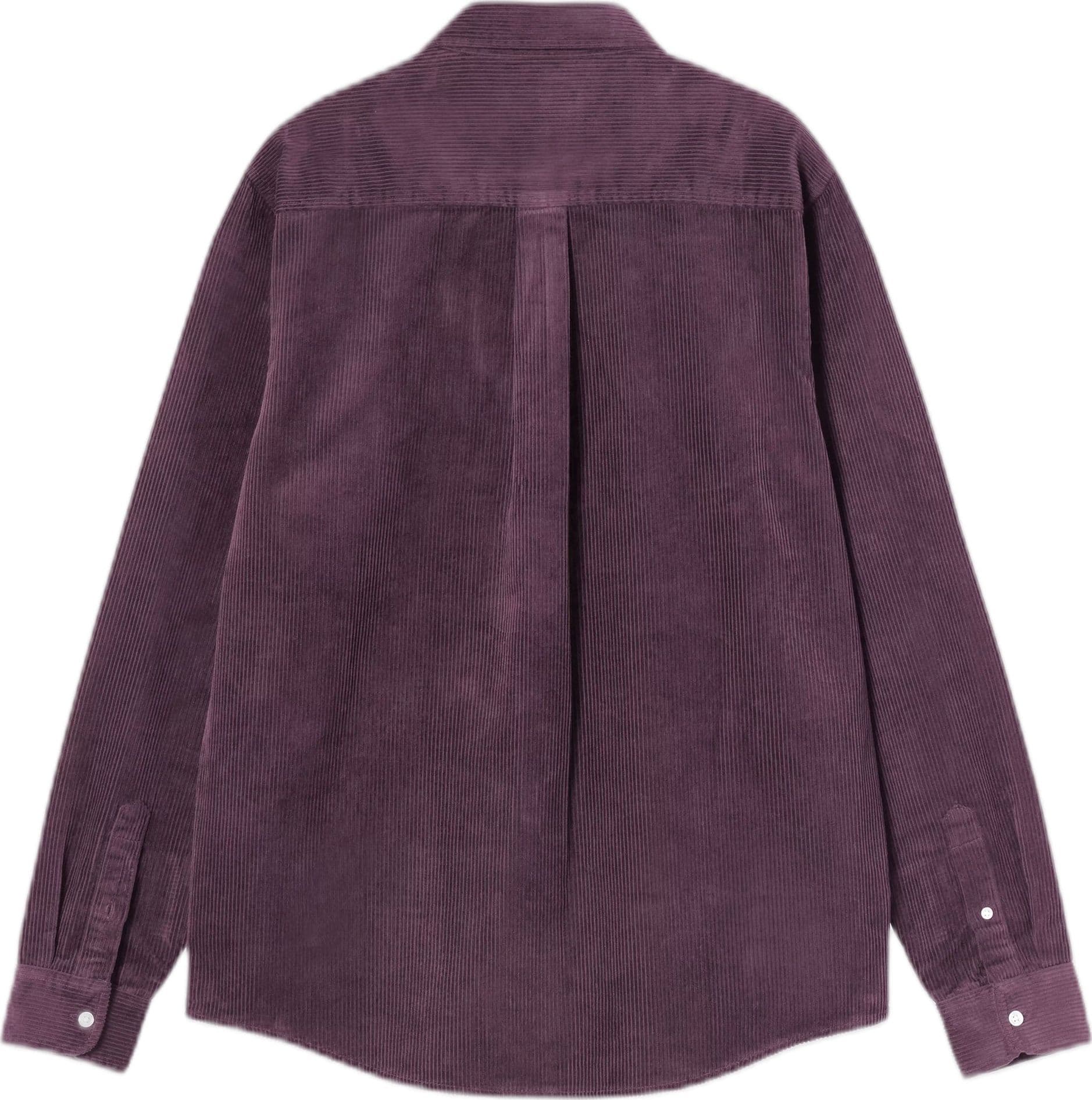 CARHARTT WIP camicia carhartt wip l/s madison cord shirt - cozy purple - 5