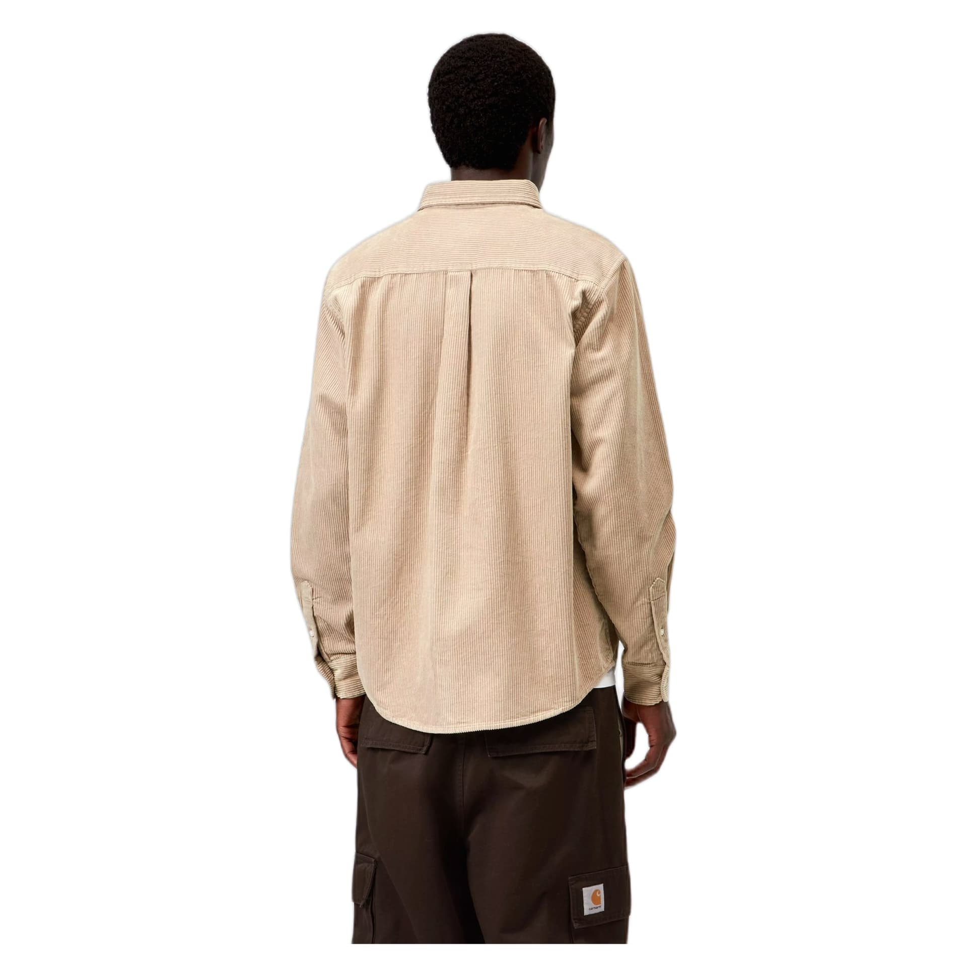 CARHARTT WIP camicia carhartt wip l/s madison cord shirt - wall - 3