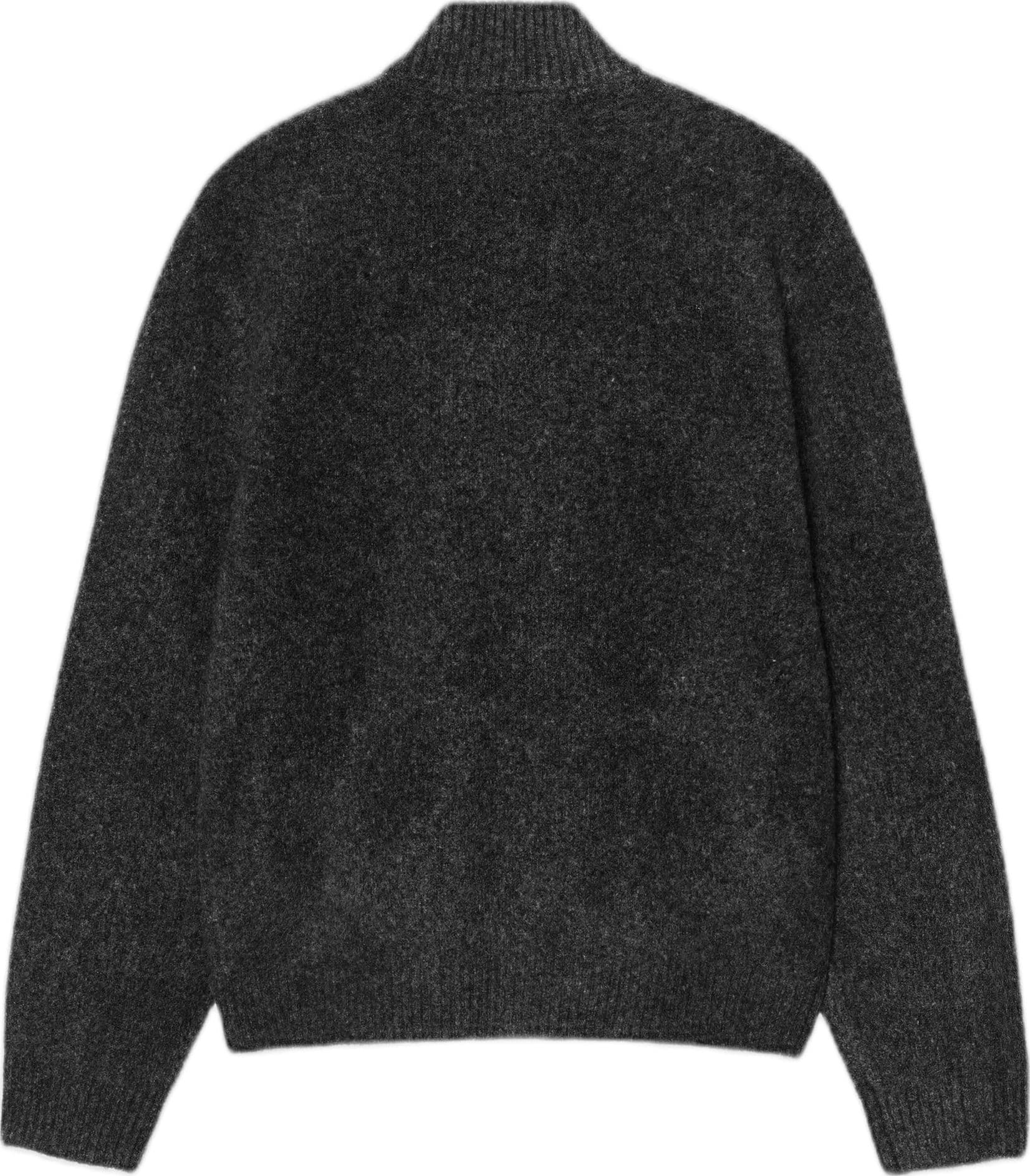 CARHARTT WIP maglione carhartt wip curtis sweater jacket - tangled black - 6