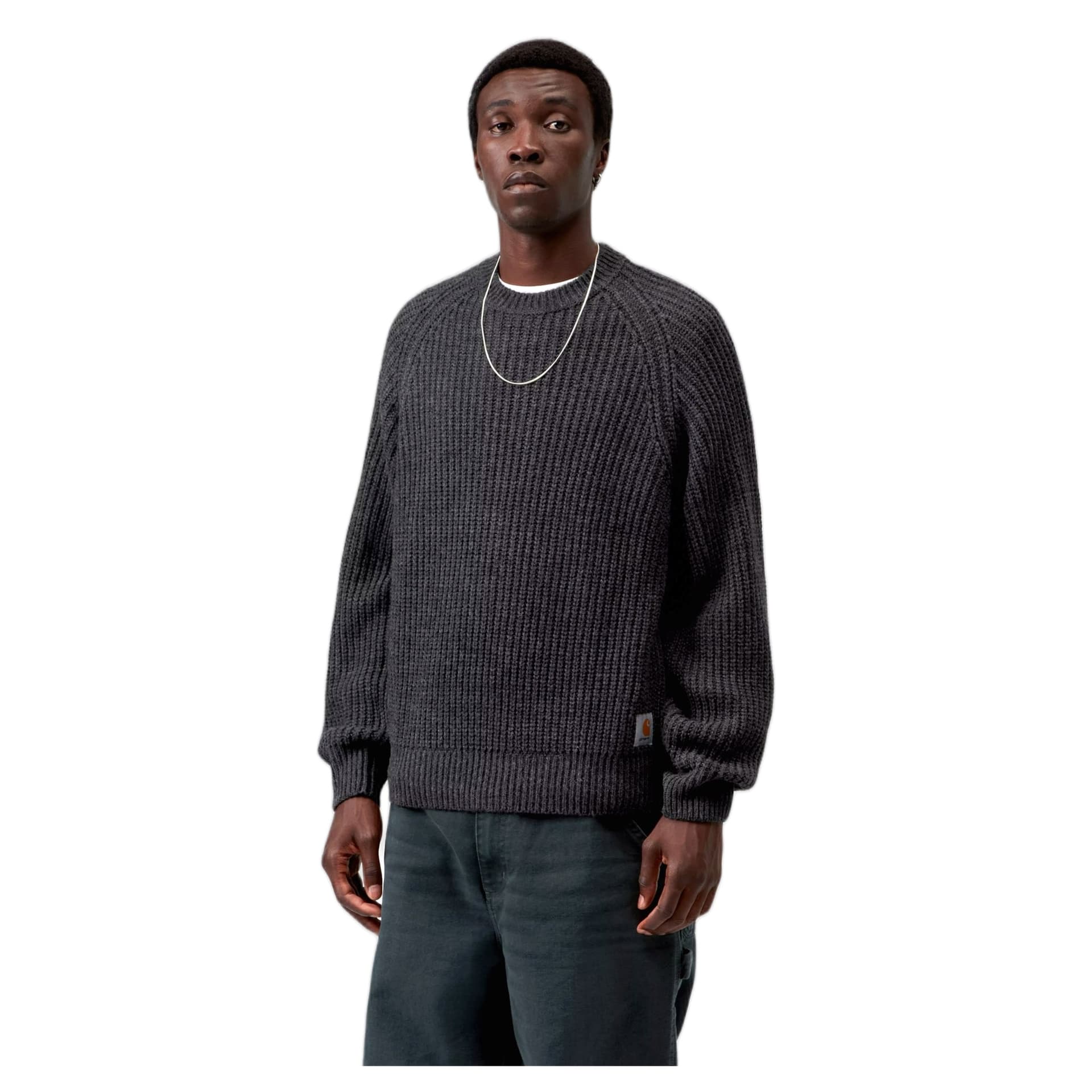 CARHARTT WIP maglione carhartt wip firth sweater - soot - 4