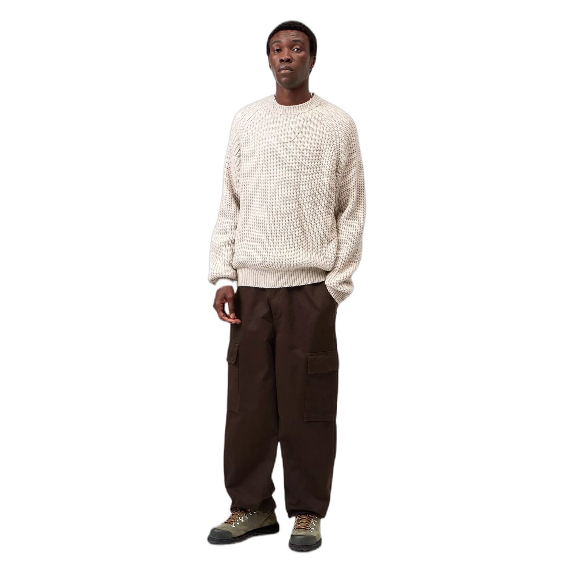 CARHARTT WIP maglione carhartt wip firth sweater- fleur de sel - 2
