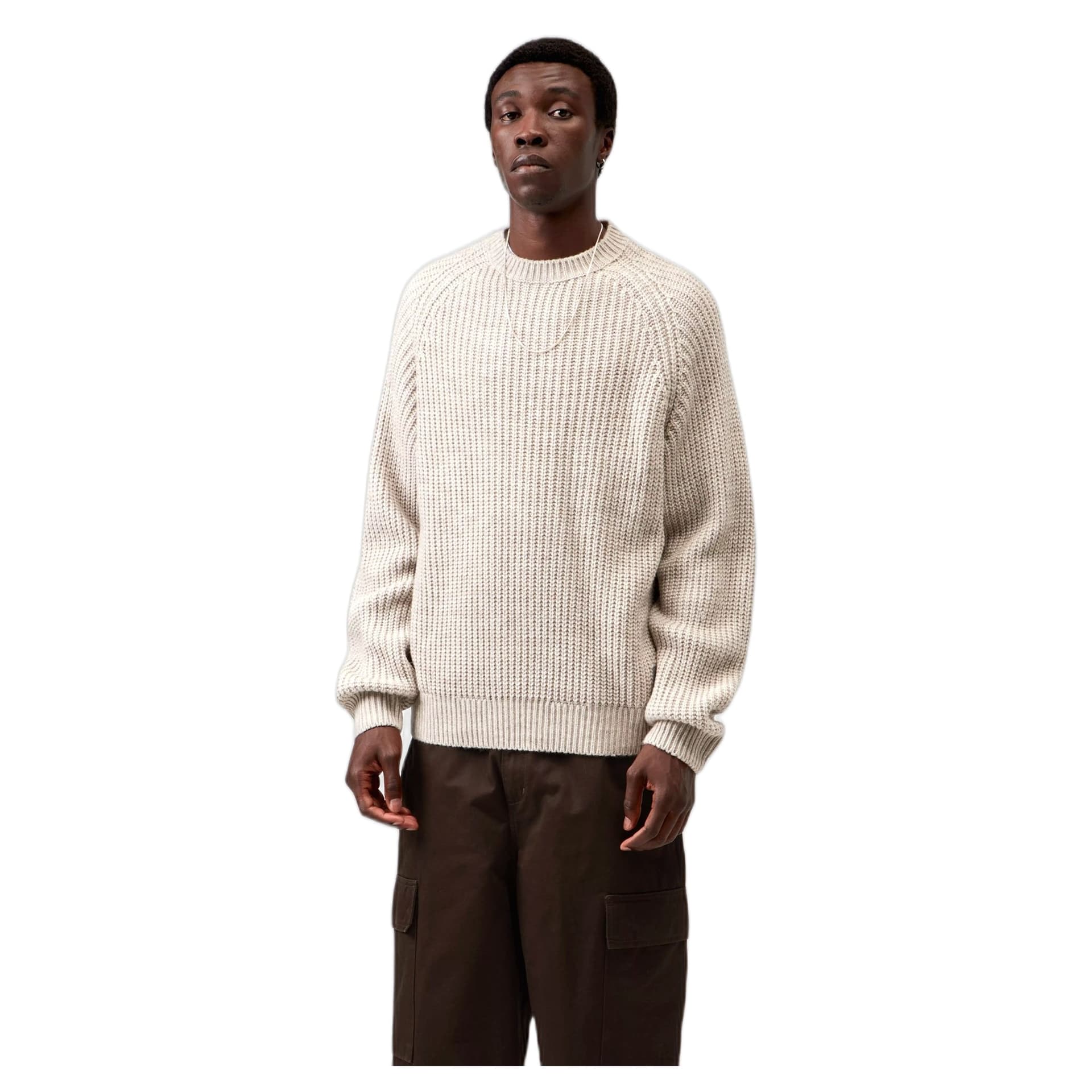 CARHARTT WIP maglione carhartt wip firth sweater- fleur de sel - 4