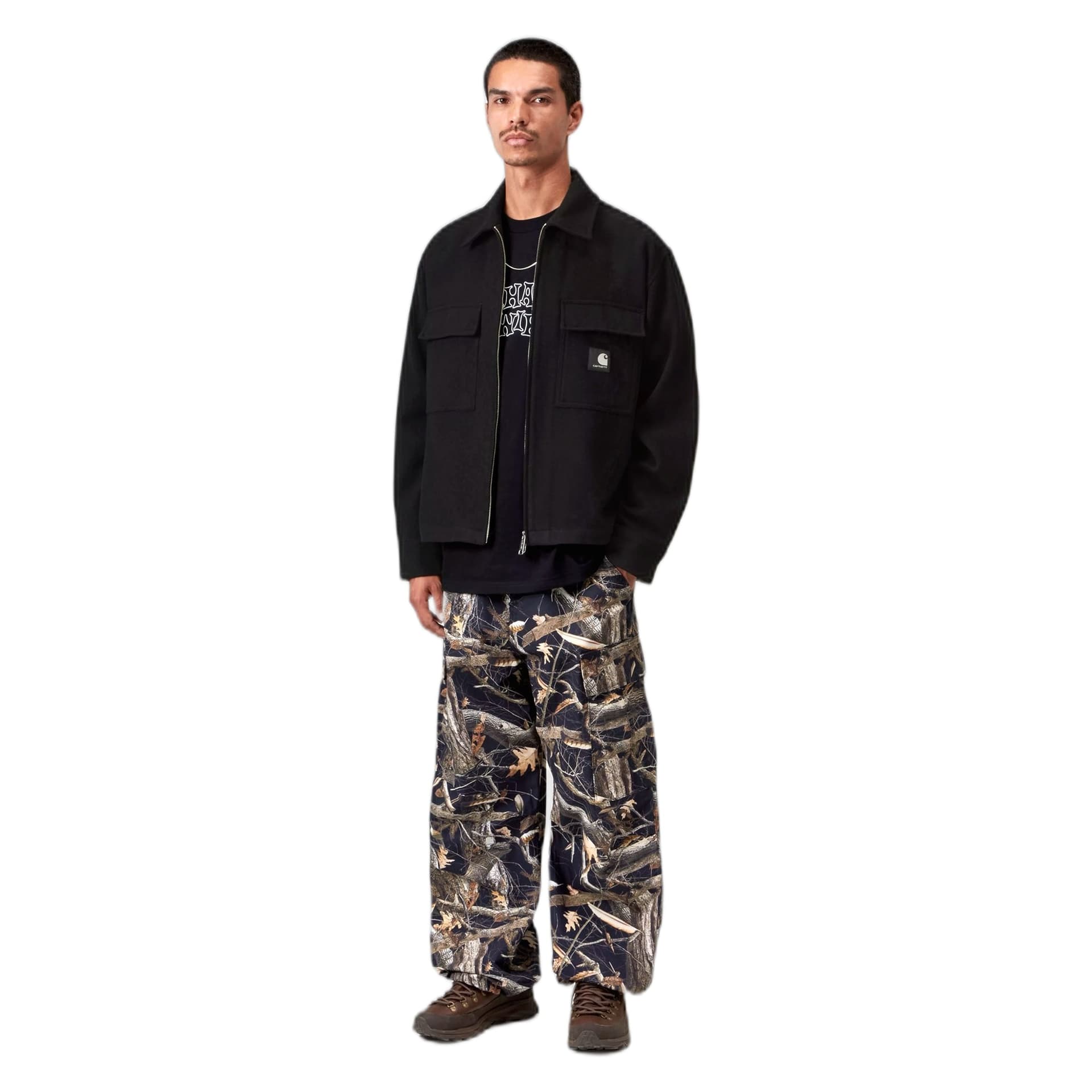 CARHARTT WIP camicia carhartt wip atoka shirt jacket - black - 2