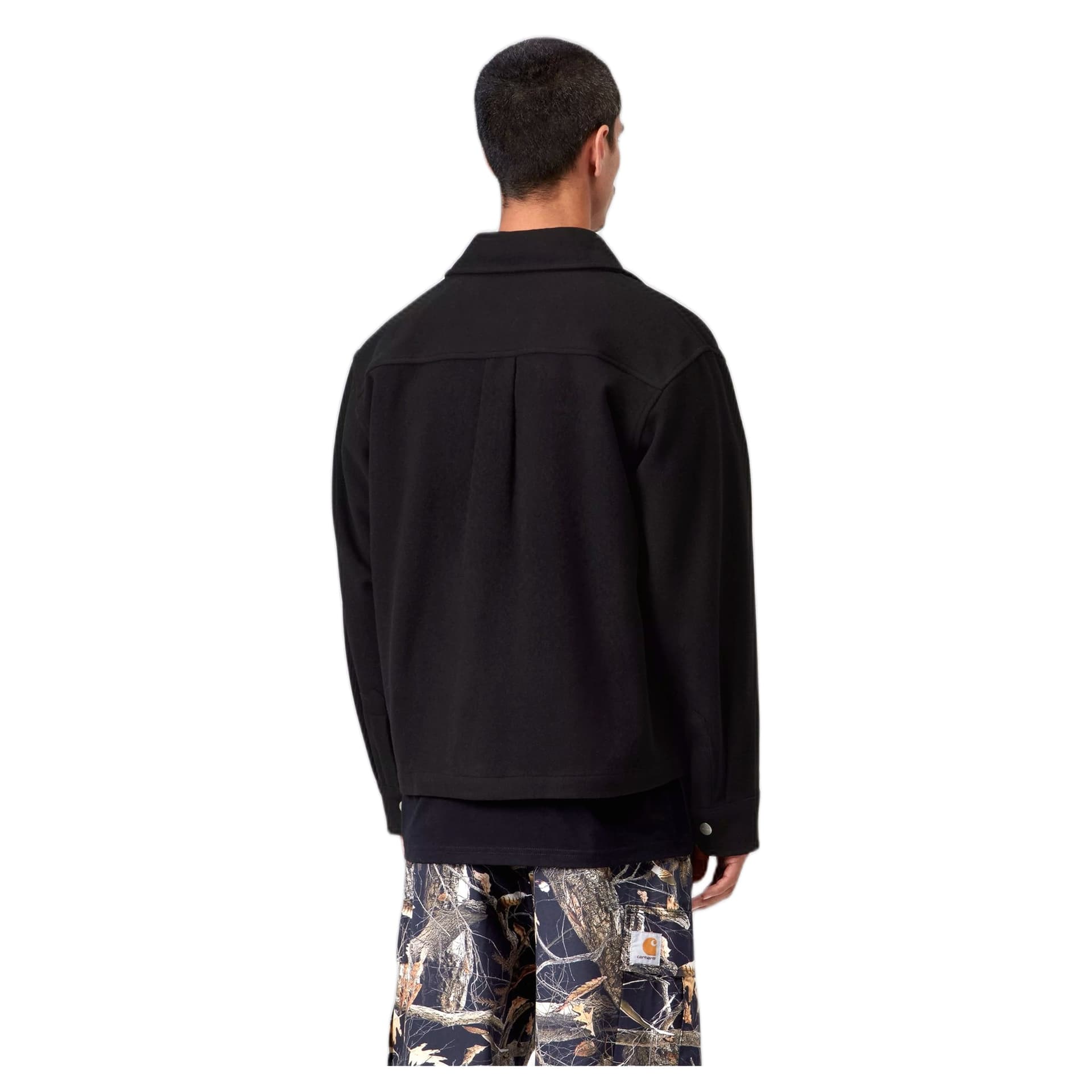 CARHARTT WIP camicia carhartt wip atoka shirt jacket - black - 4