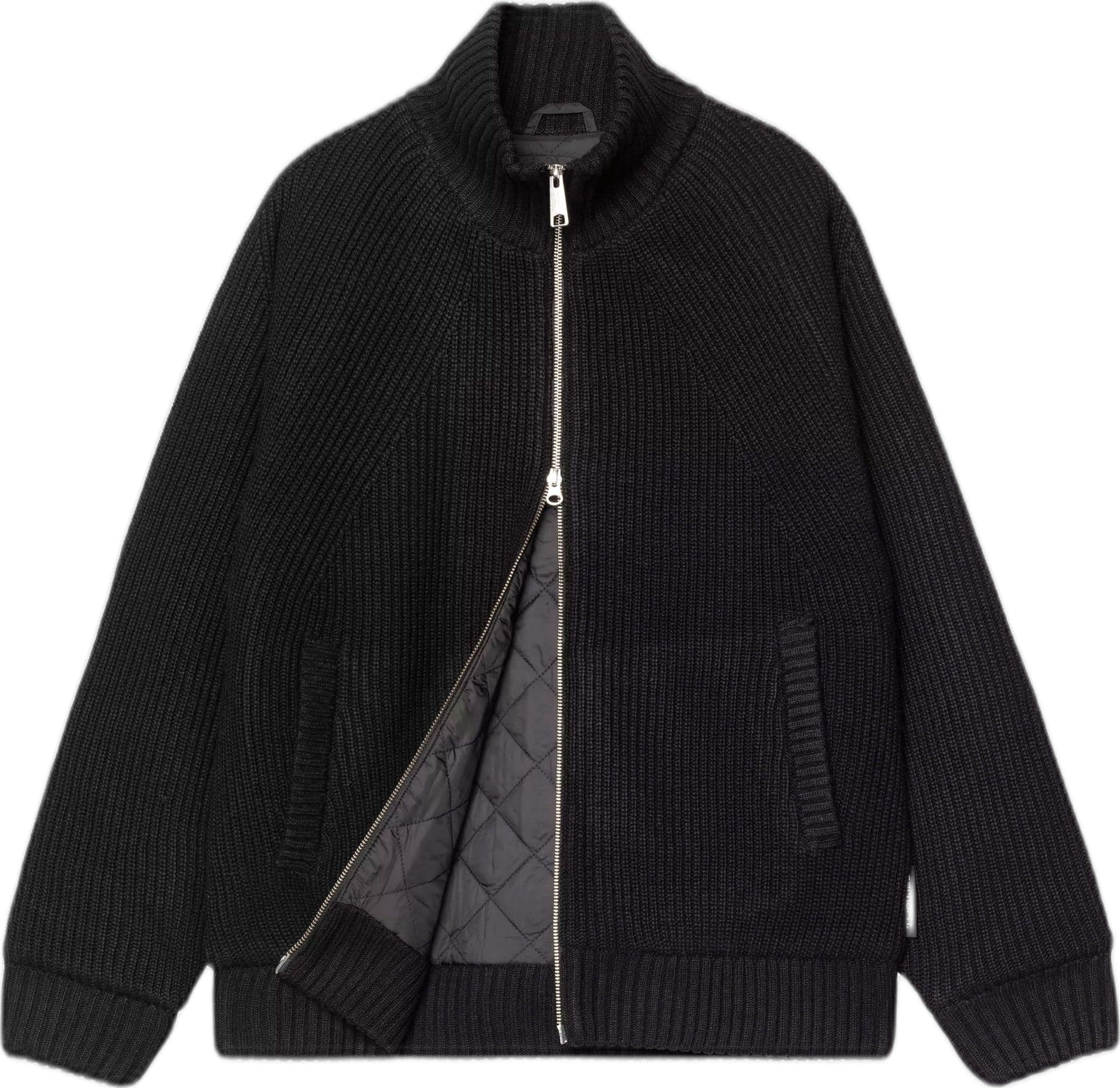 CARHARTT WIP giacca carhartt banley sweater jacket - black - 2