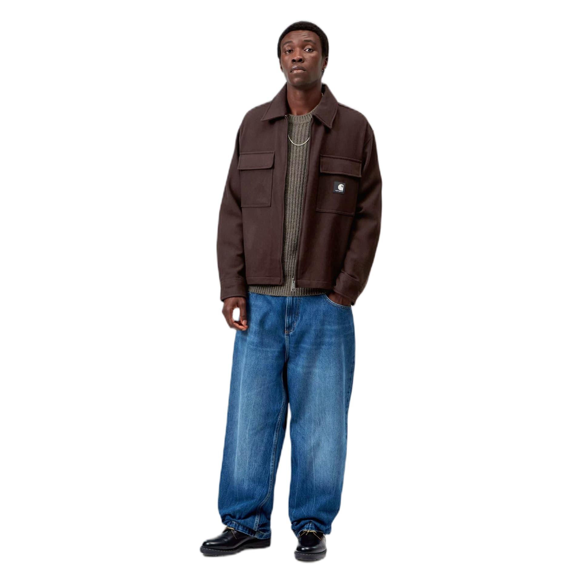 CARHARTT WIP camicia carhartt wip atoka shirt jacket - palisander - 2