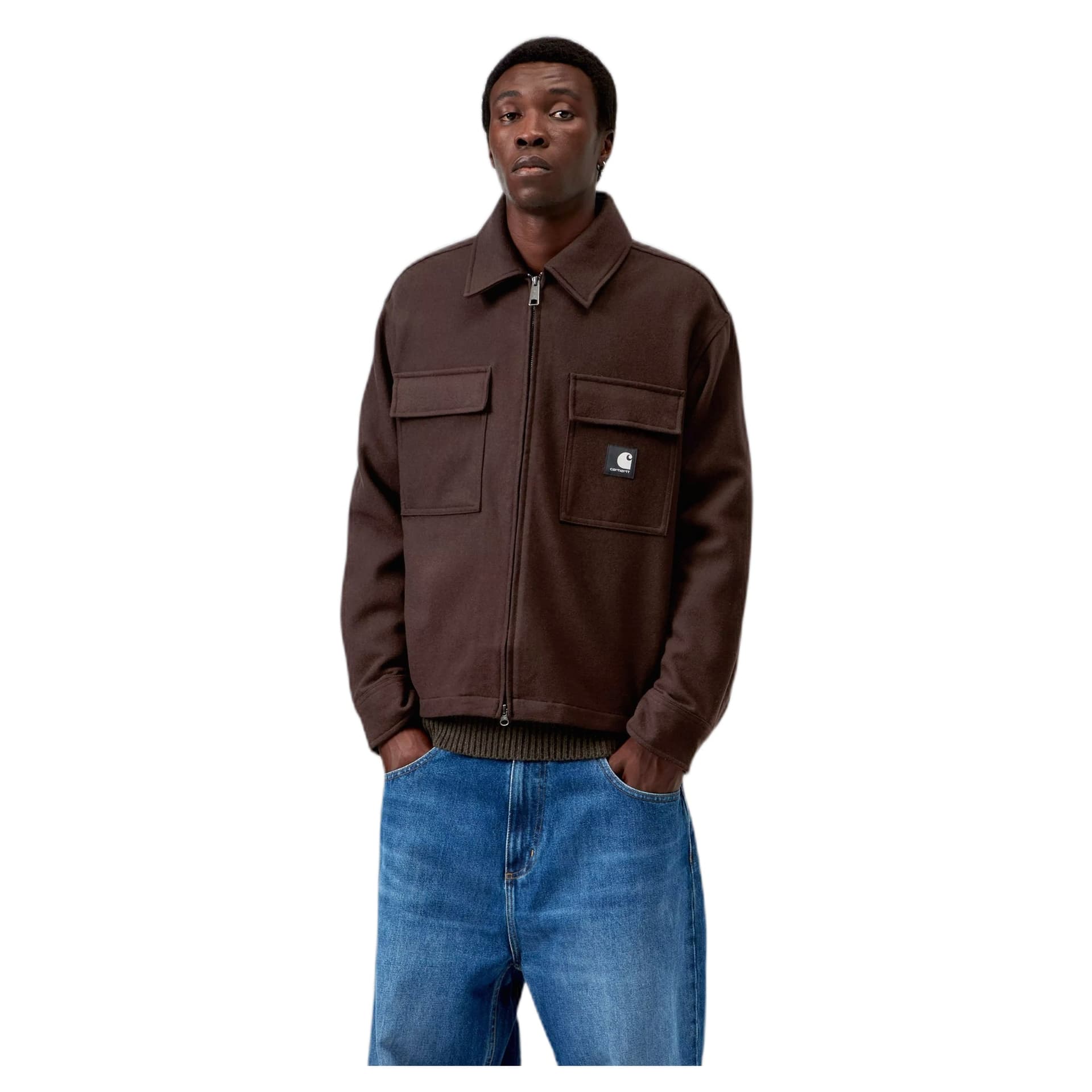 CARHARTT WIP camicia carhartt wip atoka shirt jacket - palisander - 3