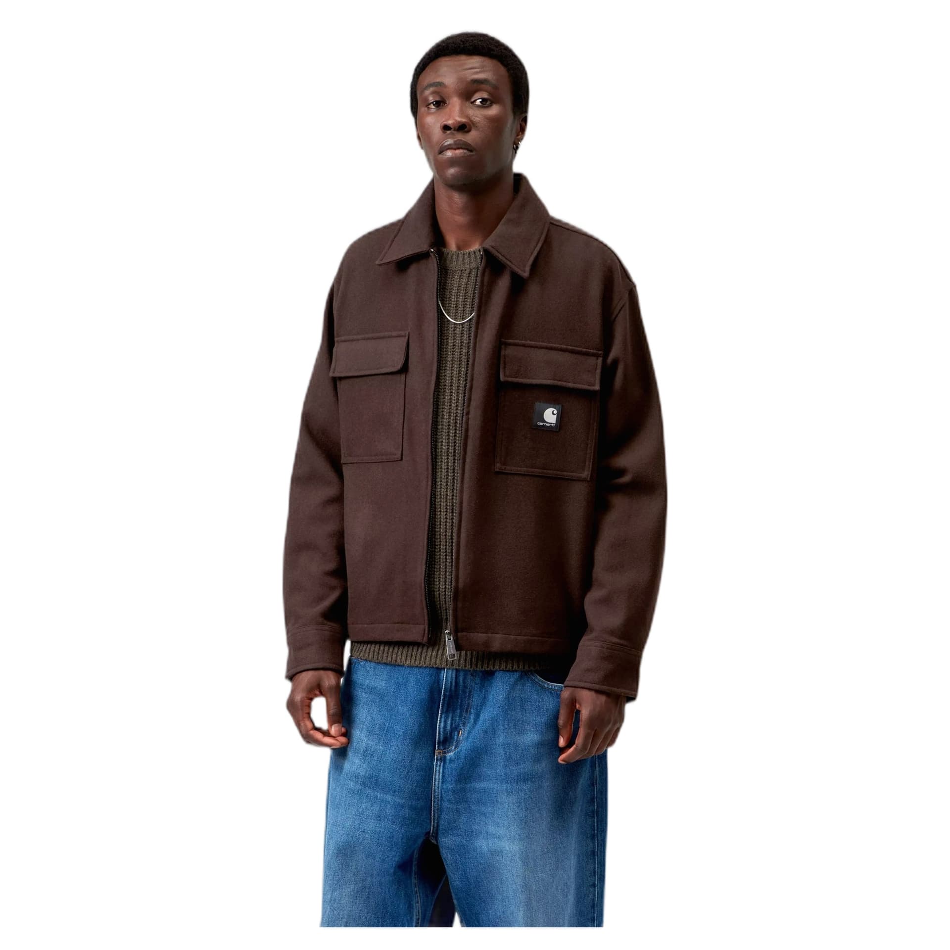 CARHARTT WIP camicia carhartt wip atoka shirt jacket - palisander - 5