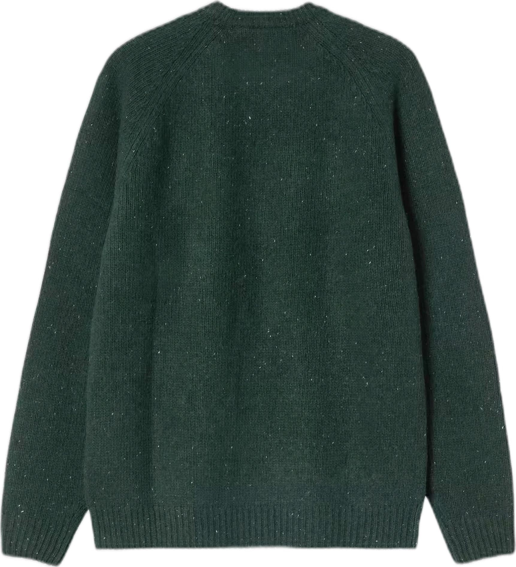 CARHARTT WIP maglione carhartt wip anglistic sweater - speckled dark scarab - 5