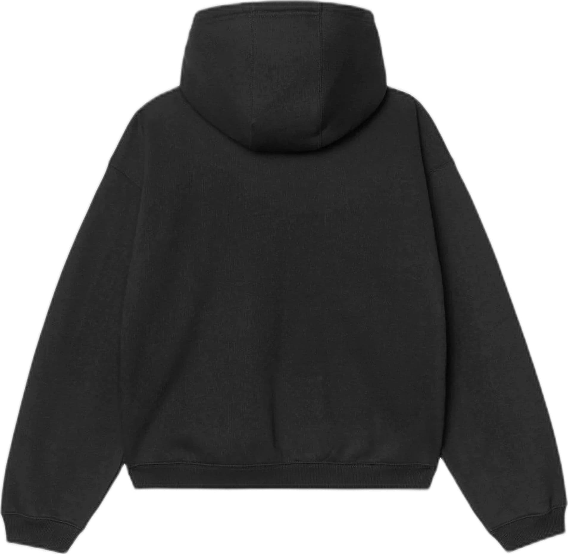 CARHARTT WIP felpa carhartt wip hooded ebbert jacket - black / white - 2