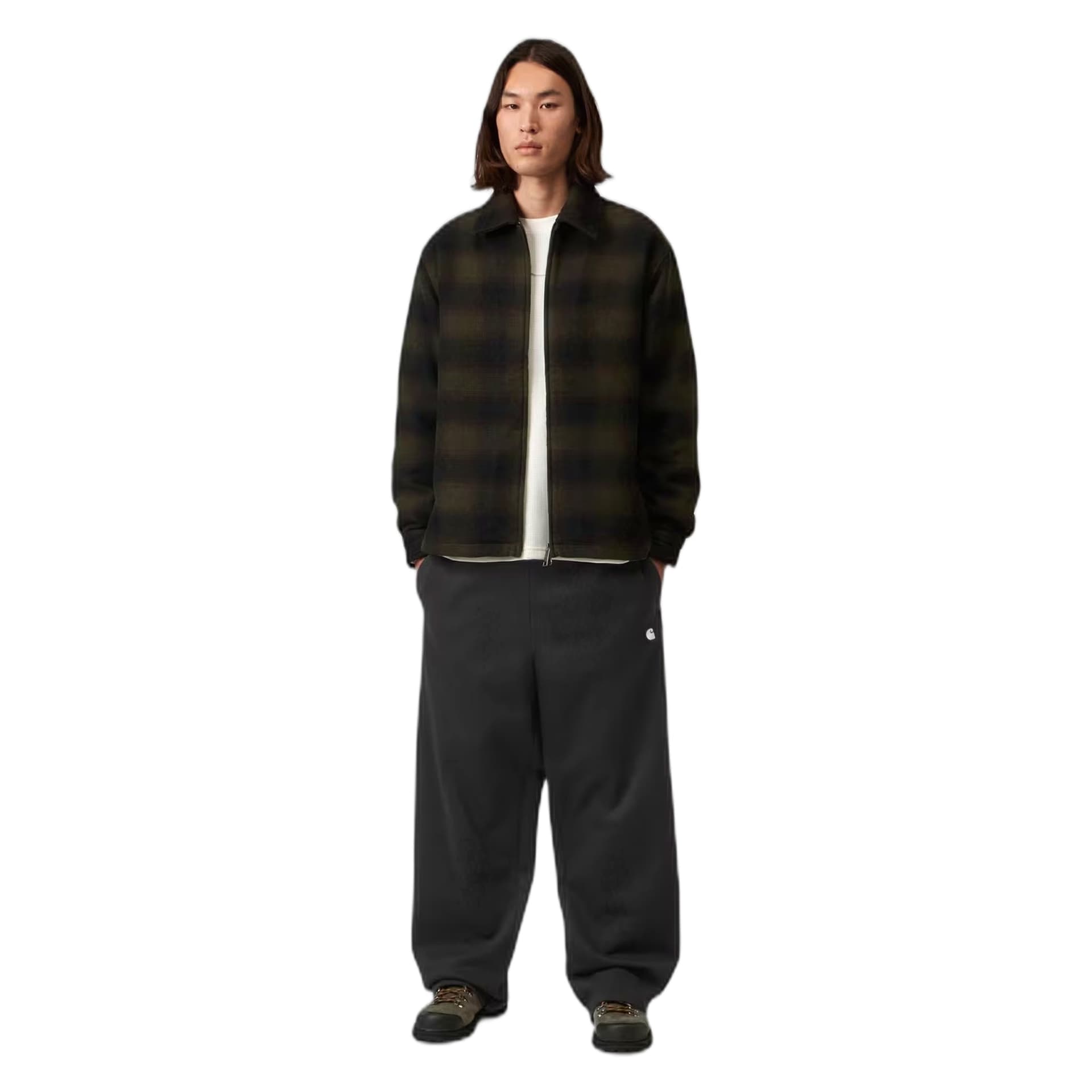 CARHARTT WIP pantaloni carhartt wip mack sweat pant - black / wax - 3