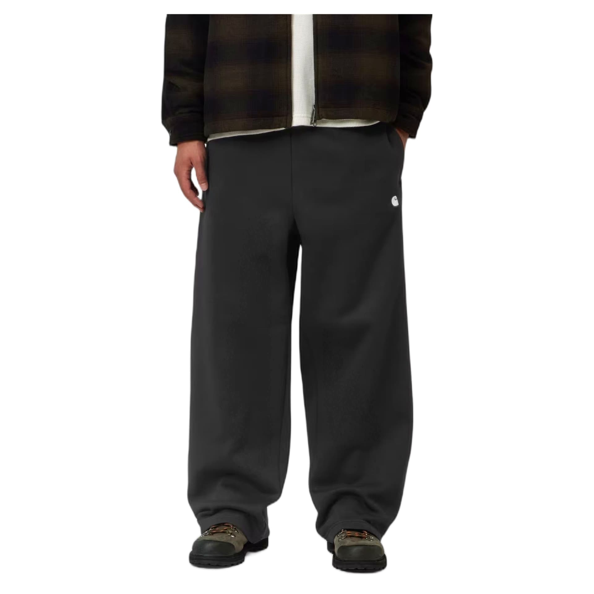 CARHARTT WIP pantaloni carhartt wip mack sweat pant - black / wax - 6