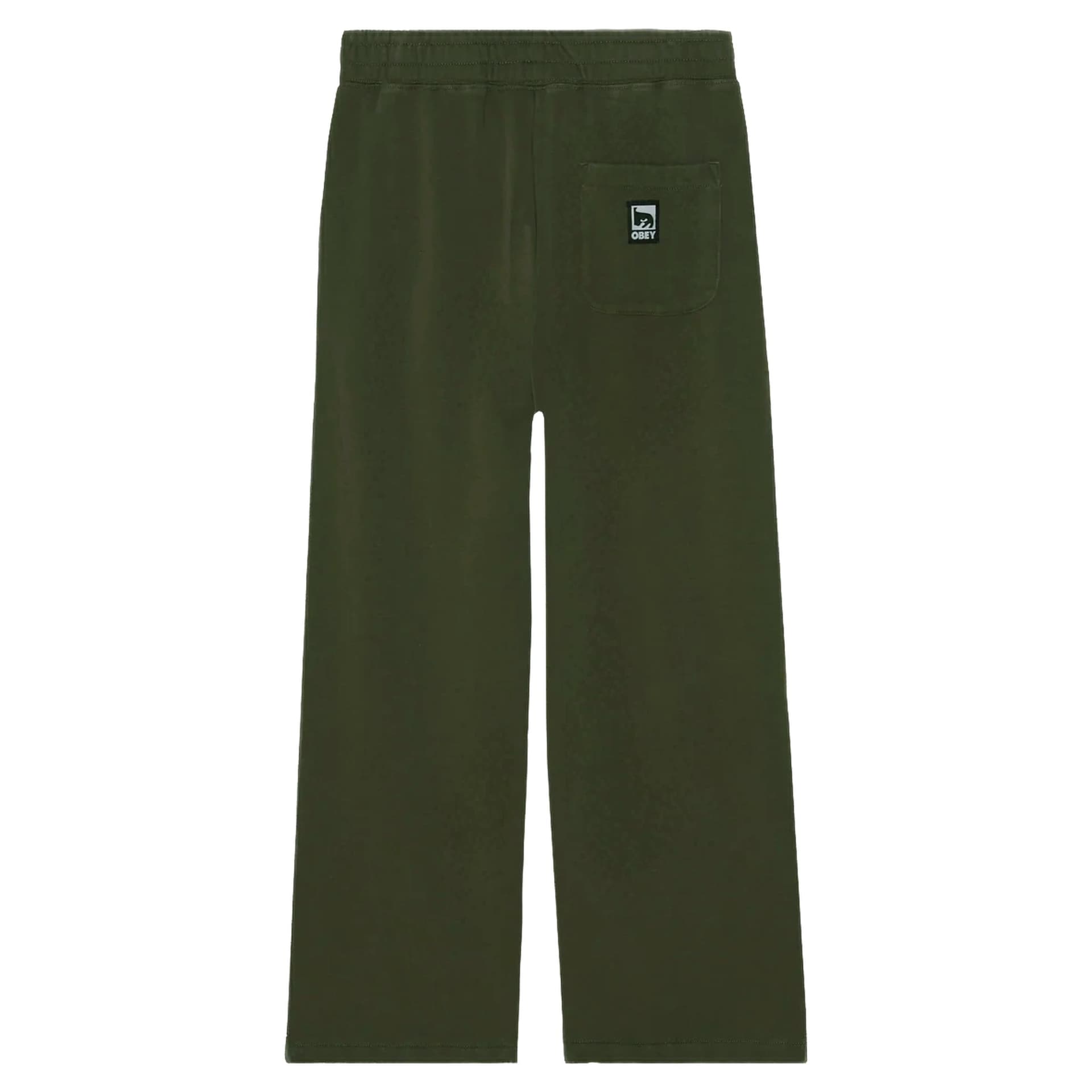 OBEY pantaloni obey post sweatpant - dusty black olive - 2