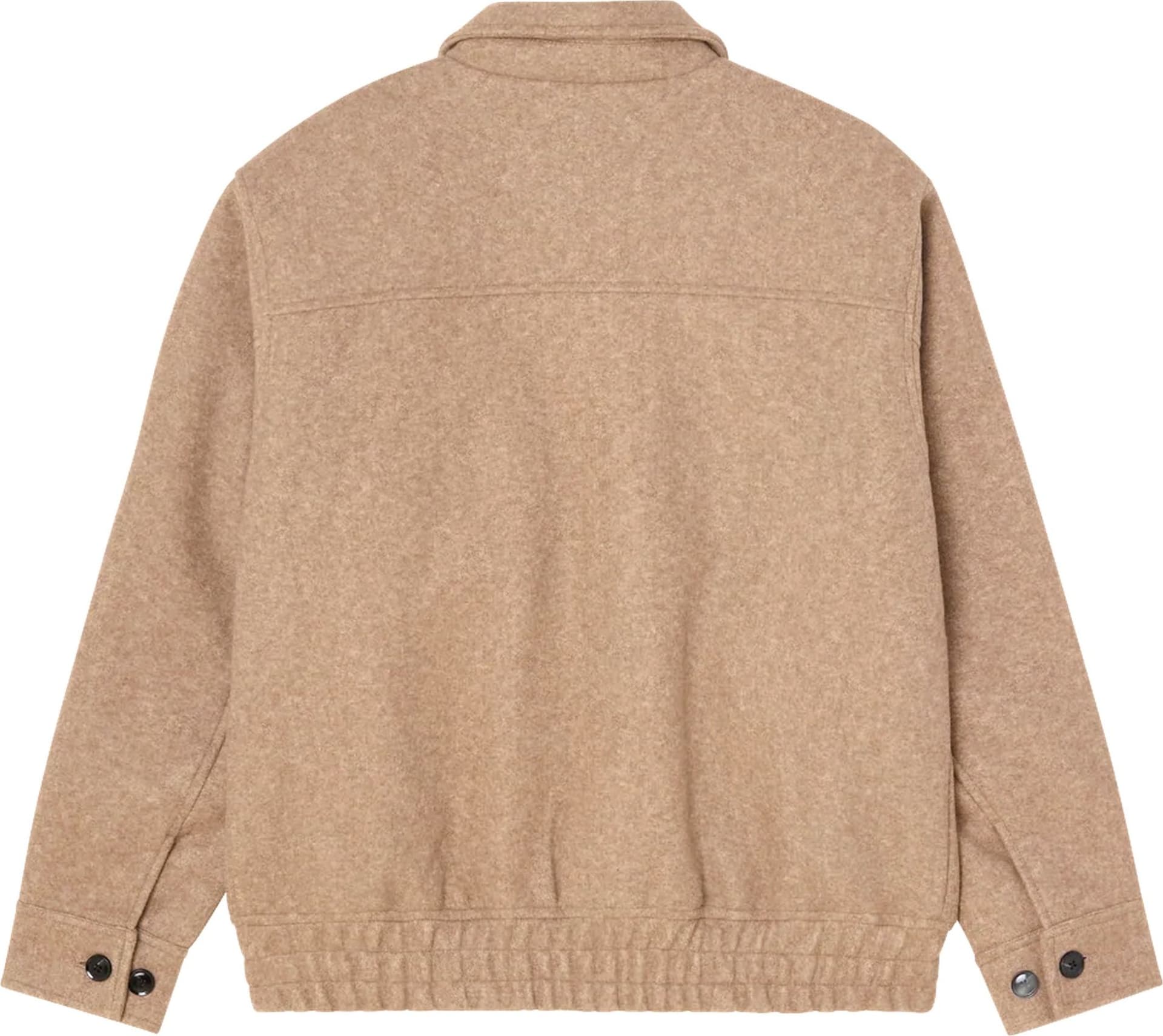 OBEY giacca obey ledger blouson jacket - latte - 2