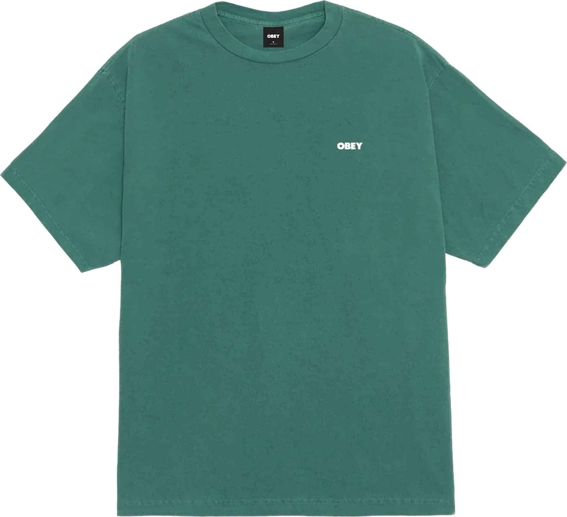 OBEY t-shirt obey bold icon face tee - pigment shade spruce - 2