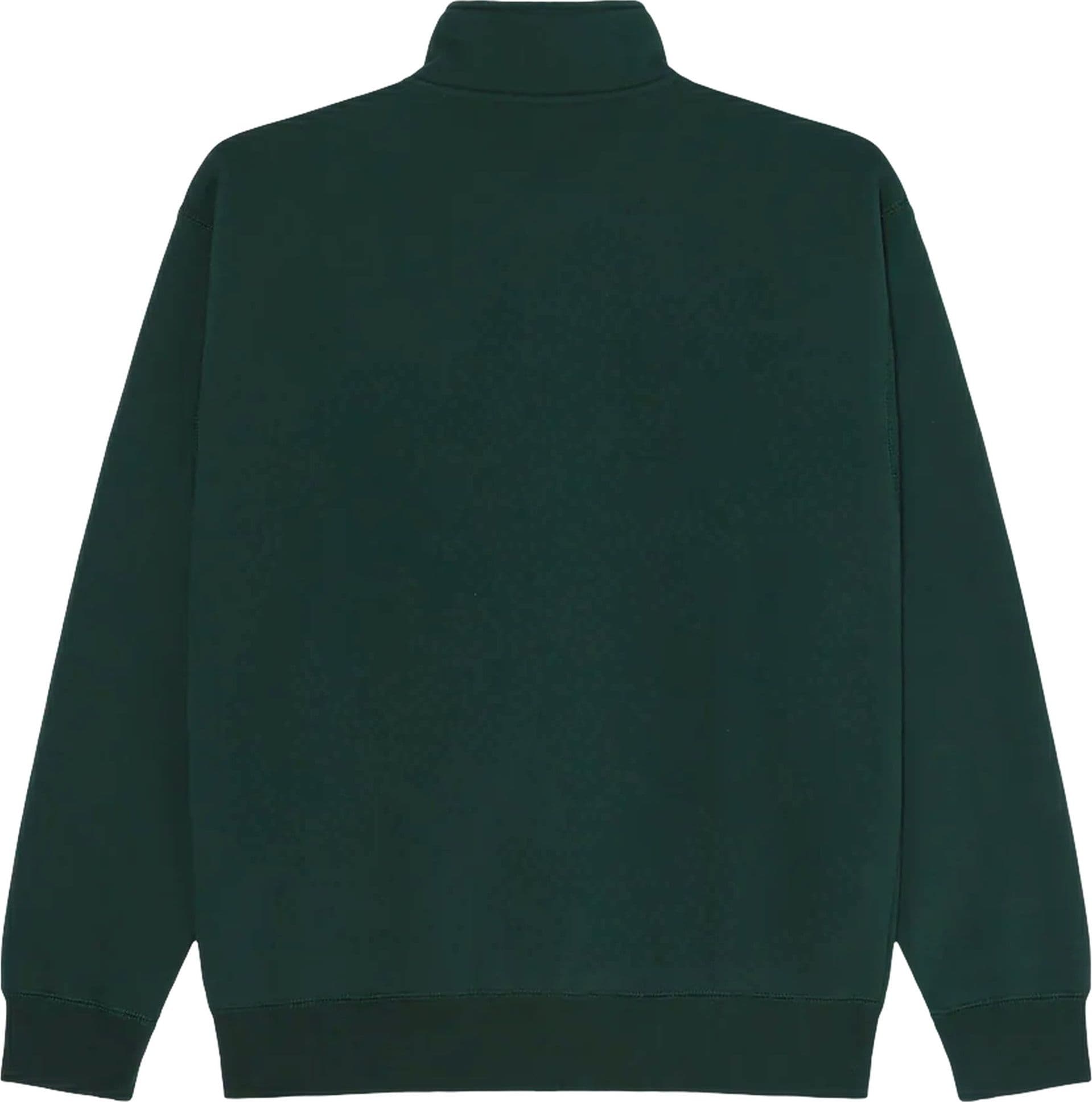 OBEY felpa obey established works bold mockneck fleece - green fleece - 4