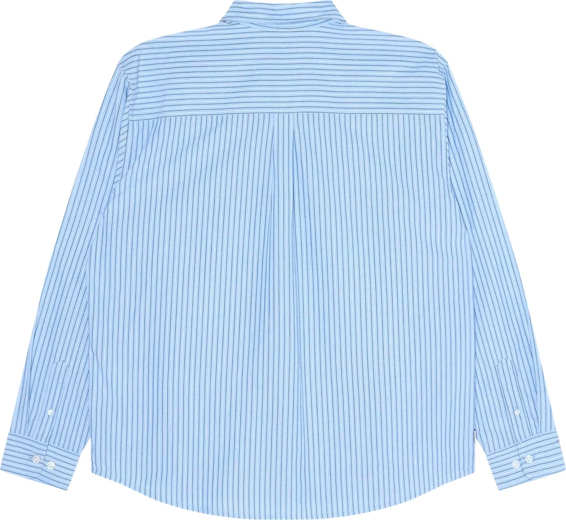 OBEY camicia obey billy woven ls - light blue - 2