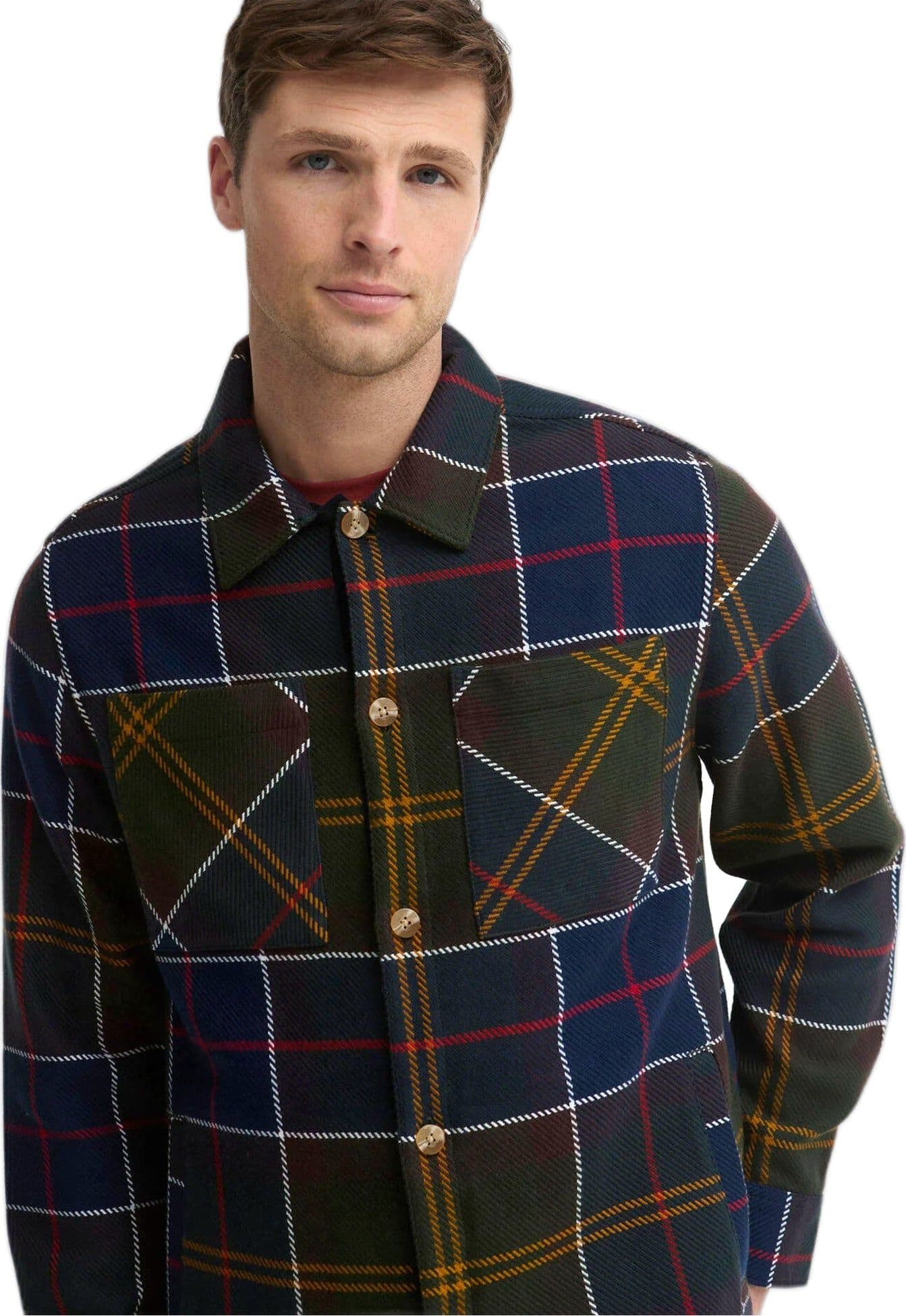BARBOUR camicia barbour oversized tartan overshirt - classic tartan - 3