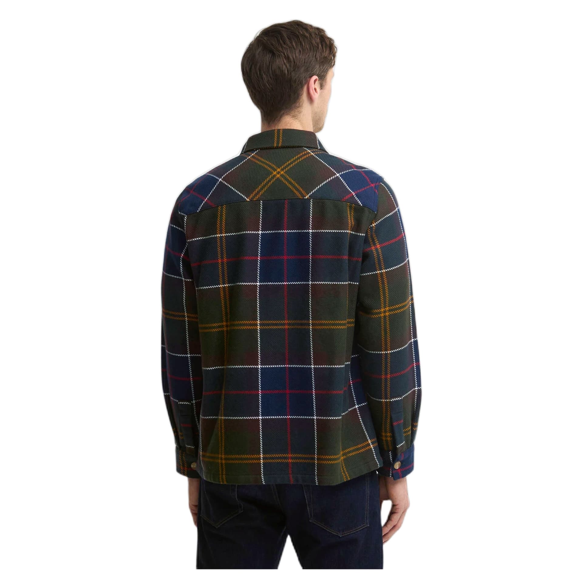 BARBOUR camicia barbour oversized tartan overshirt - classic tartan - 4
