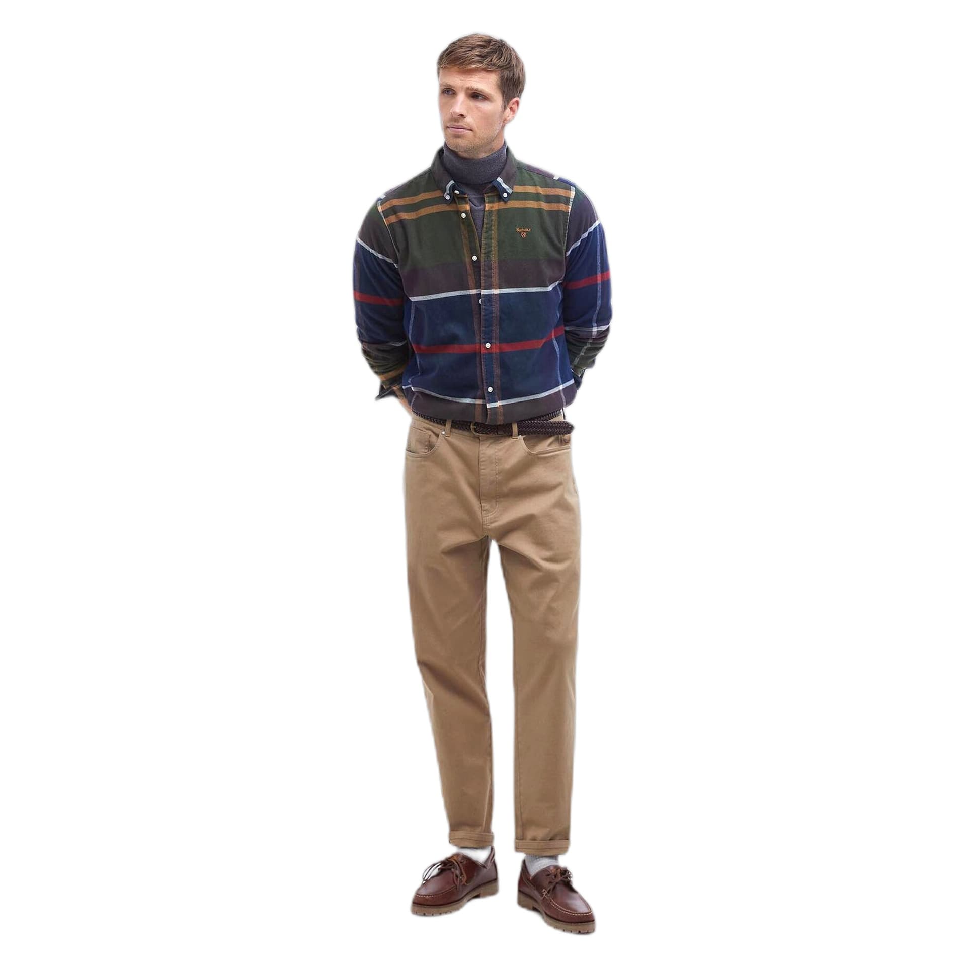 BARBOUR camicia barbour iceloch tailored shirt - classic tartan - 2