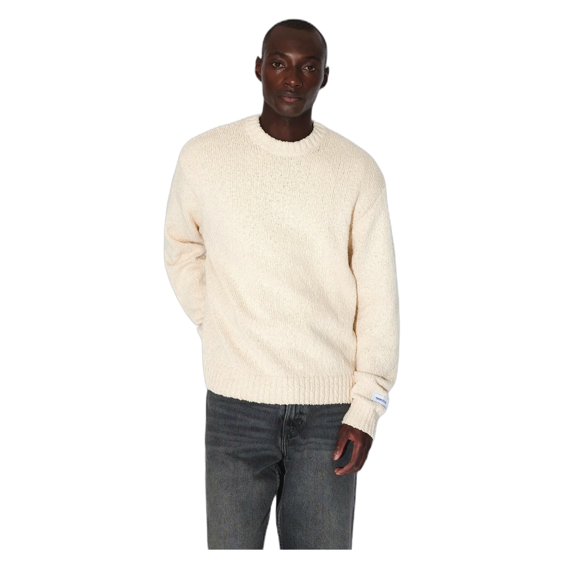 DRDENIM maglione dr.denim mic sweater - ecru - 2